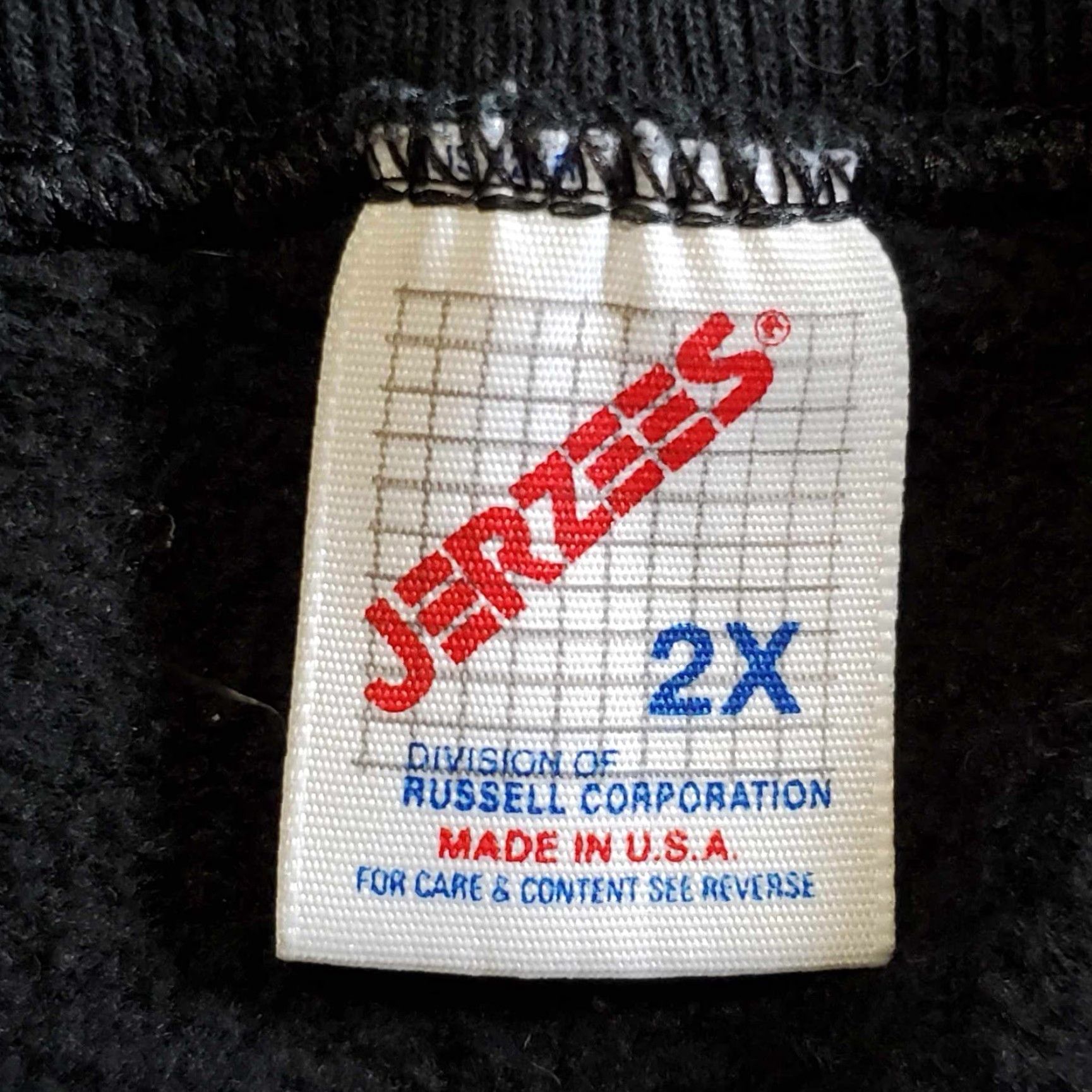 Jerzees VINTAGE Jerzees Pittsburgh Steelers Crewneck Sweatshirt 2XL Black Unisex Adults Pullover 90s Y2K USA Made Size US XXL / EU 58 / 5 - 3 Thumbnail