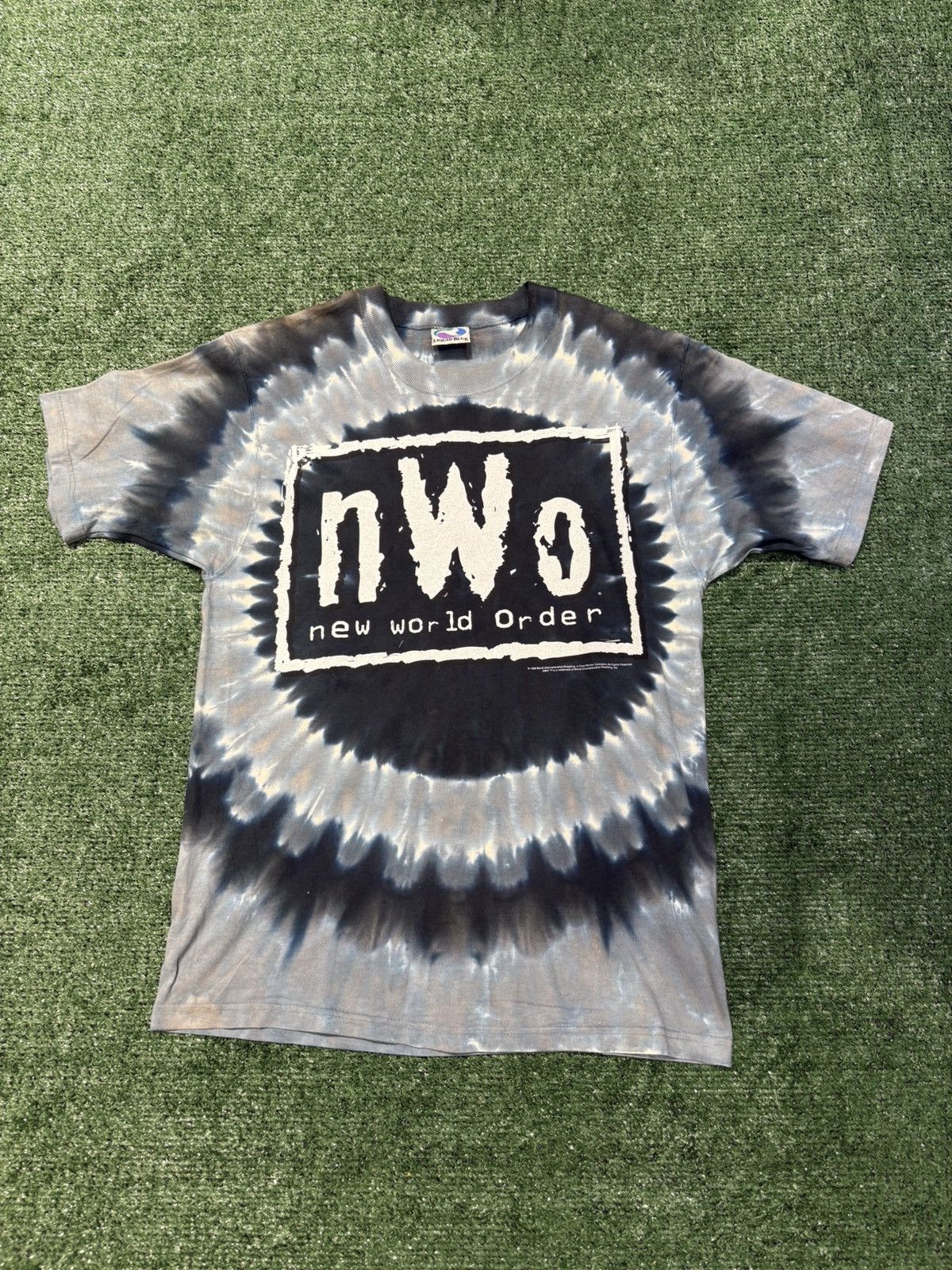 Liquid Blue × WCW/nWo × WWE LIQUID BLUE “NWO” TIE DYE TSHIRT 90’s - SIZE MEDIUM Size US M / EU 48-50 / 2 - 1 Thumbnail
