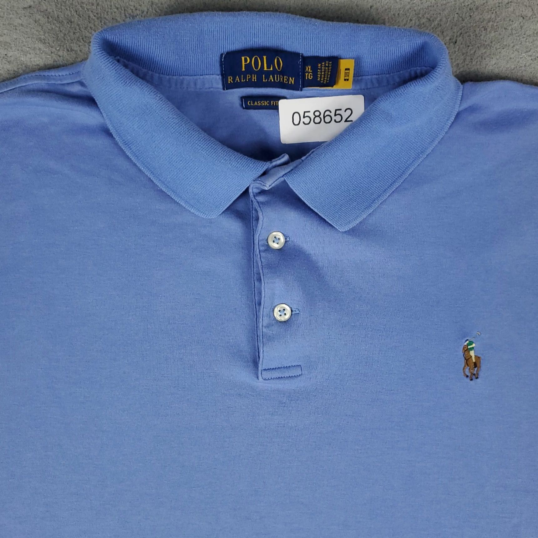 Ralph Lauren Ralph Lauren Polo Shirt Mens XL Blue Casual Short Sleeve Activewear Size US XL / EU 56 / 4 - 2 Thumbnail