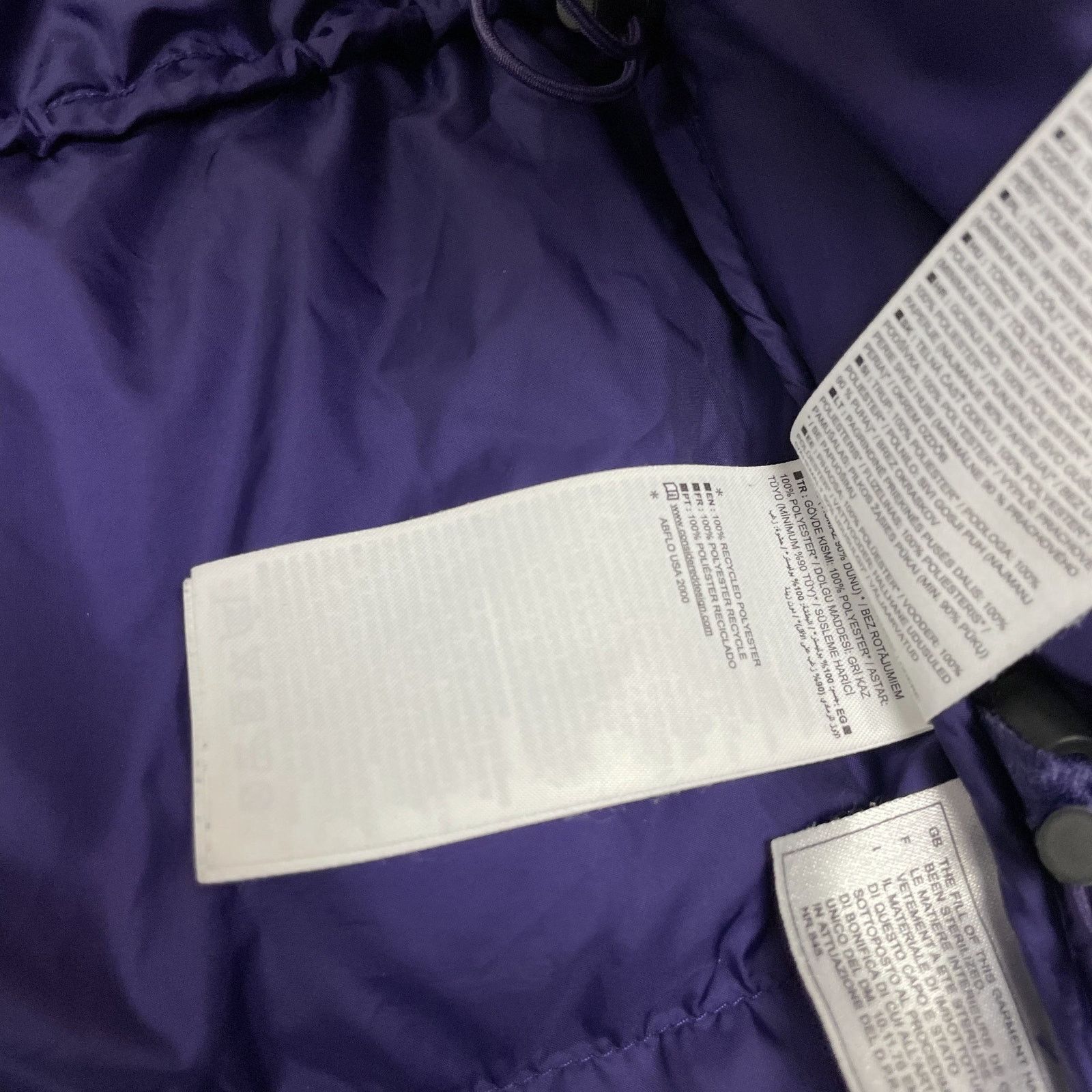 Nike × Nike ACG Nike ACG 800 Women Purple Polyester Full Zip Puffer Jacket S Size US S / EU 44-46 / 1 - 15 Thumbnail
