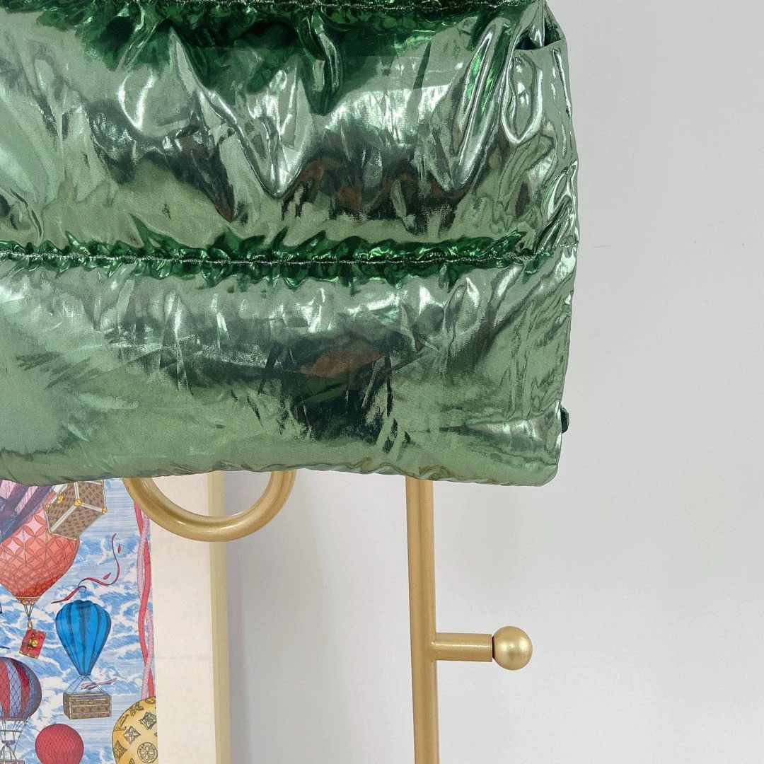 Moncler Moncler Green Shiny Down Vest 1 Size S / US 4 / IT 40 - 6 Thumbnail