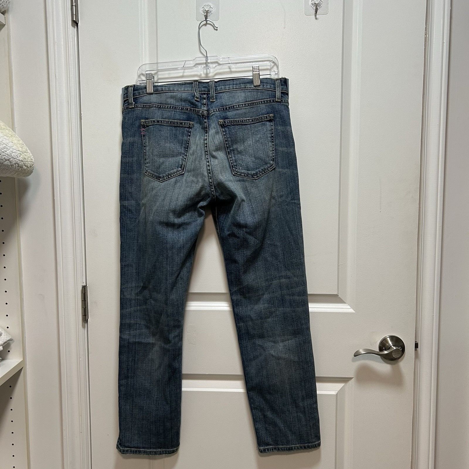 Current/Elliot Current Elliot x Hatch Jeans Womens Blue The Boyfriend Mater Size 27" / US 4 / IT 40 - 15 Thumbnail