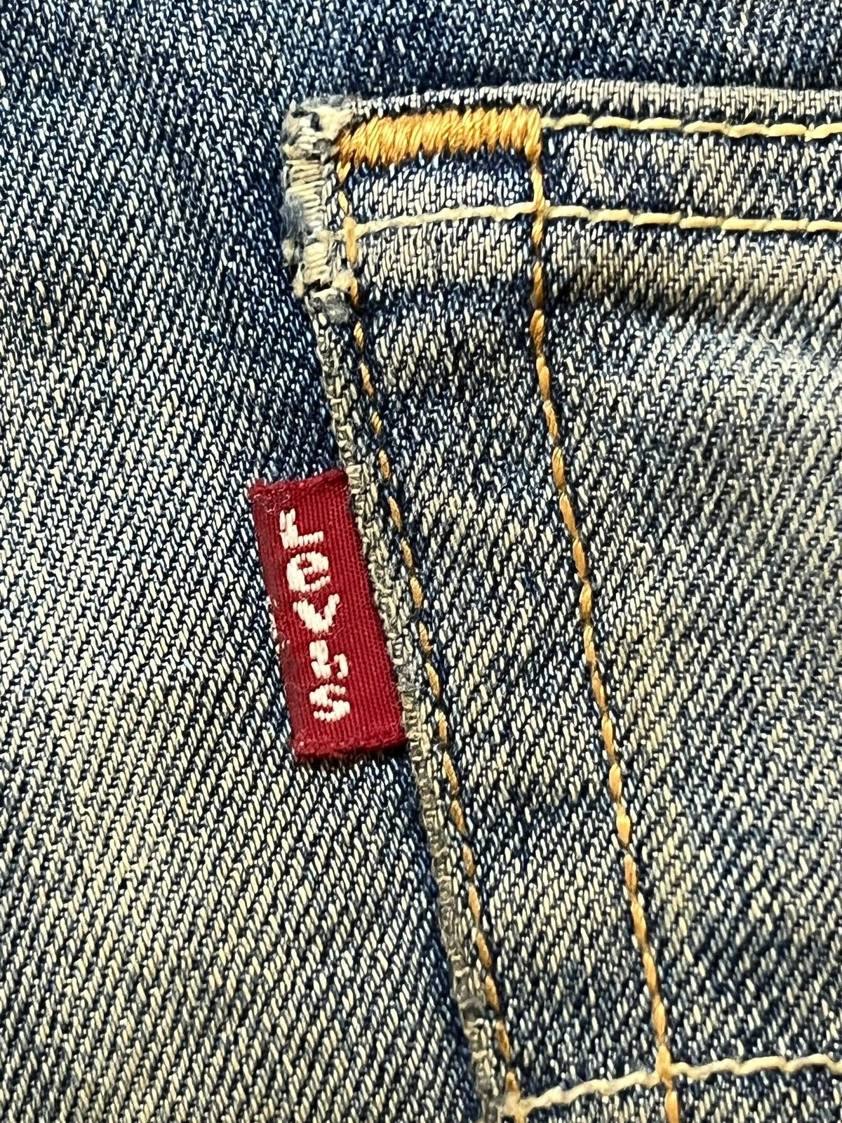 Levi's Vintage Levi’s 511 - Faded Rusty Wash, Distressed Denim Size US 33 - 13 Thumbnail
