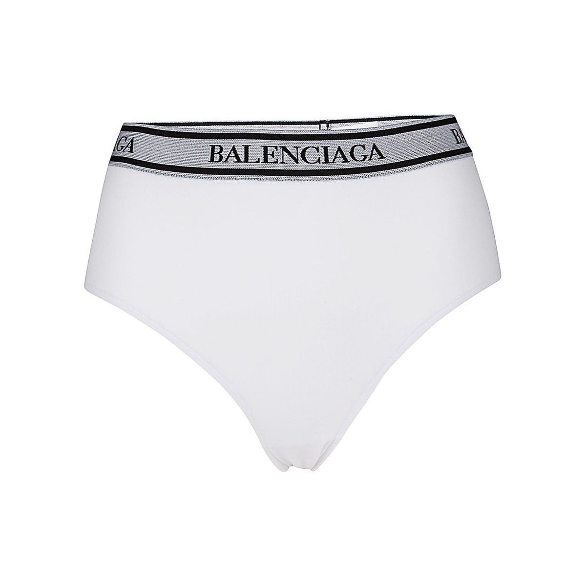 Balenciaga o1bcso1str1024 Size : M \ Slip Low Waist Panty in White Size ONE SIZE - 1 Thumbnail
