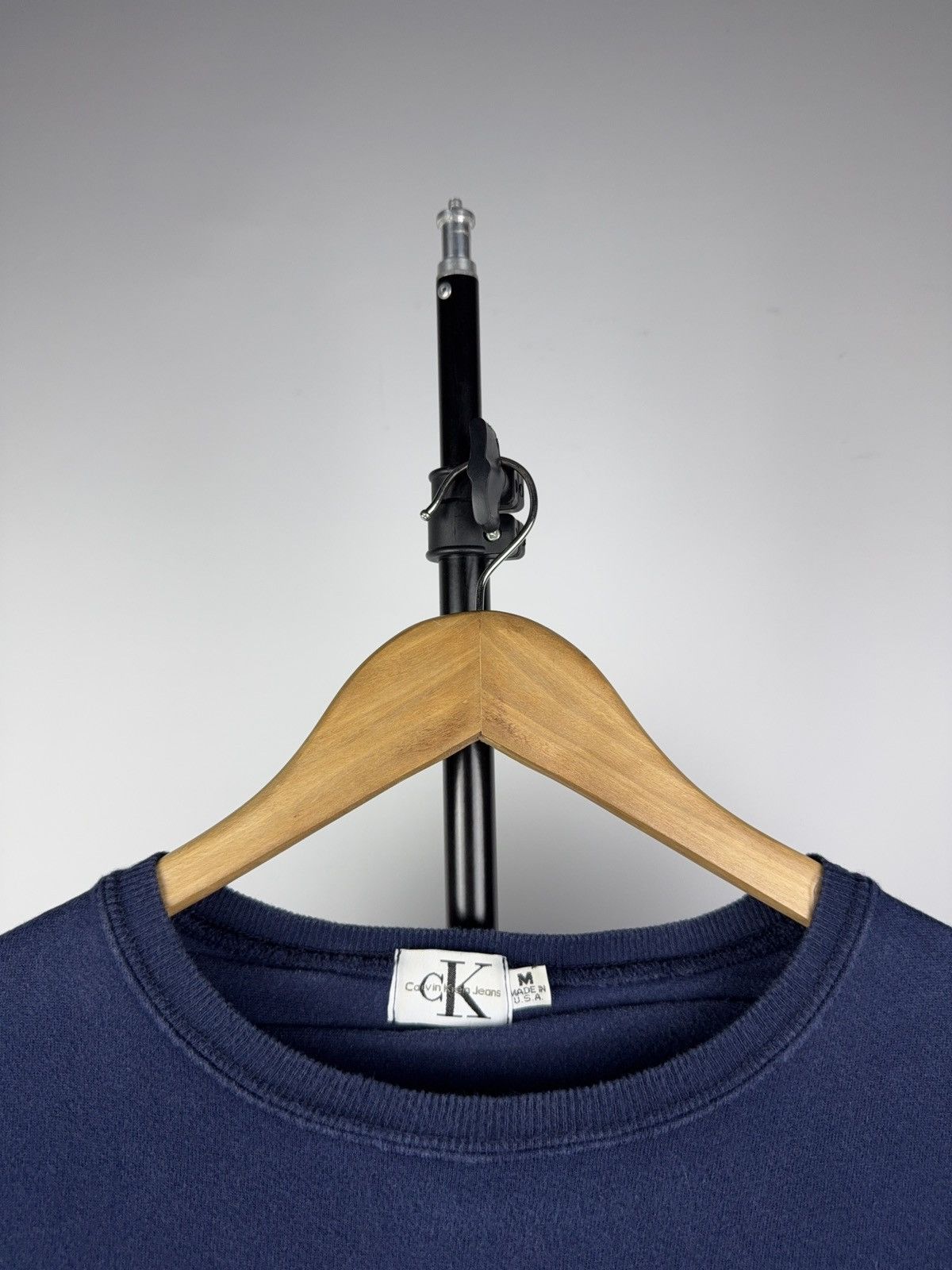 Calvin Klein Retro 90s Calvin Klein Jeans Logo Vintage USA Made Crewneck Size US M / EU 48-50 / 2 - 6 Thumbnail