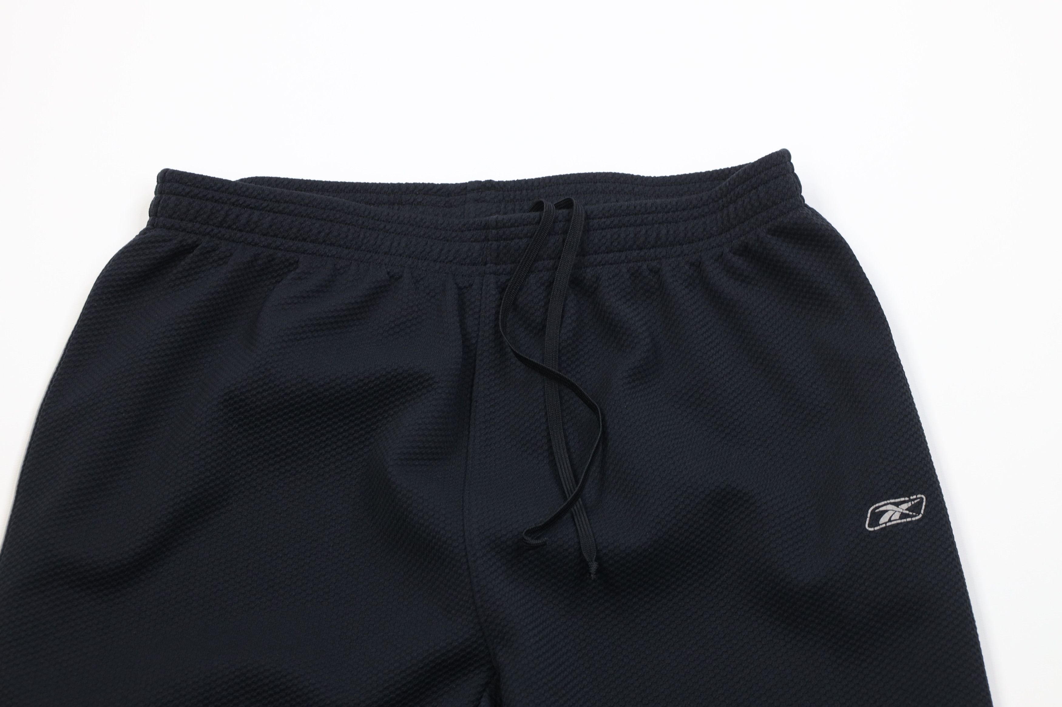 Reebok Vintage Reebok Thermal Waffle Knit Sweatpants Pants Black Size US 36 / EU 52 - 2 Thumbnail