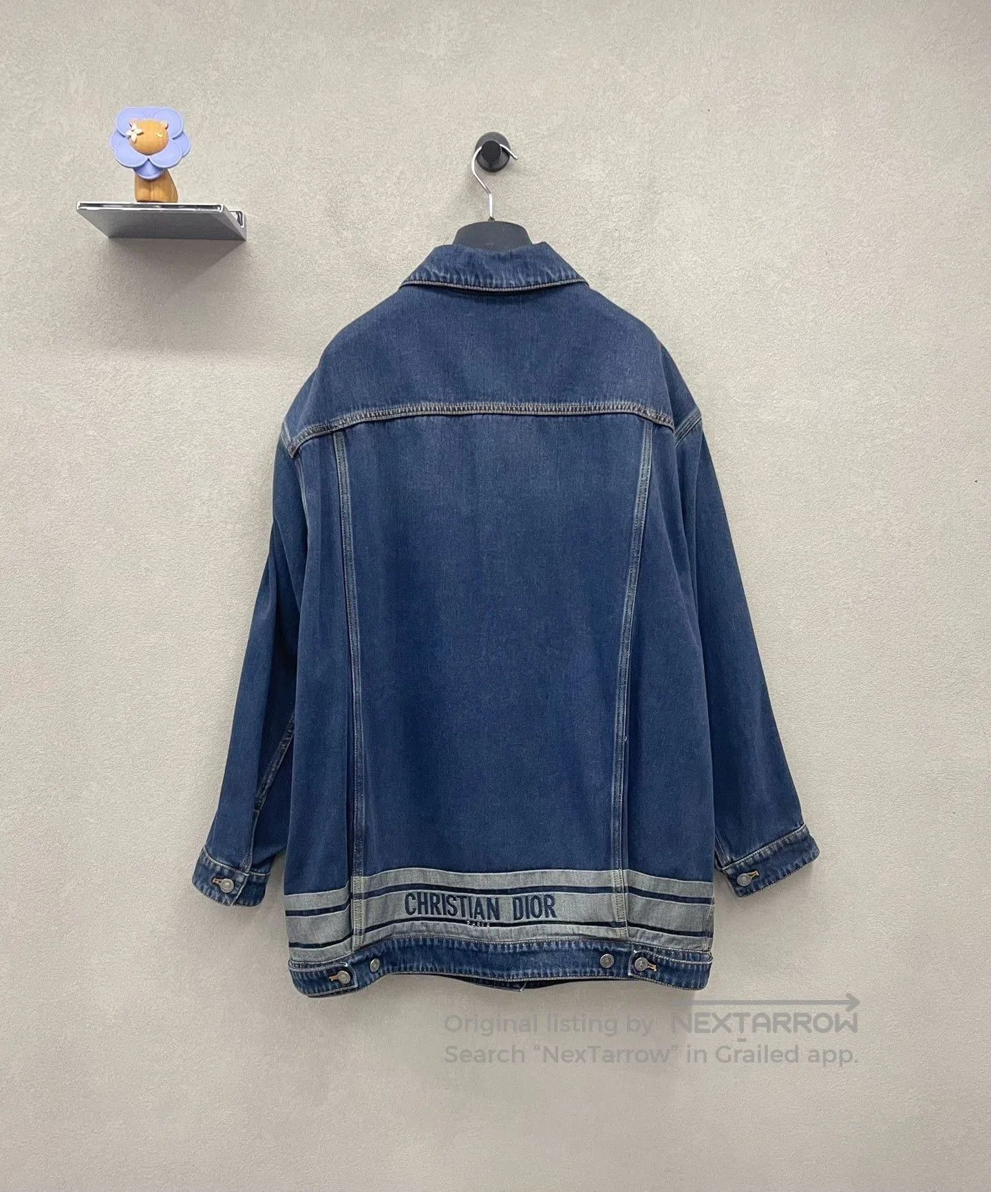 Dior Dior Embroidered Logo Denim Jacket. Size US L / EU 52-54 / 3 - 2 Thumbnail