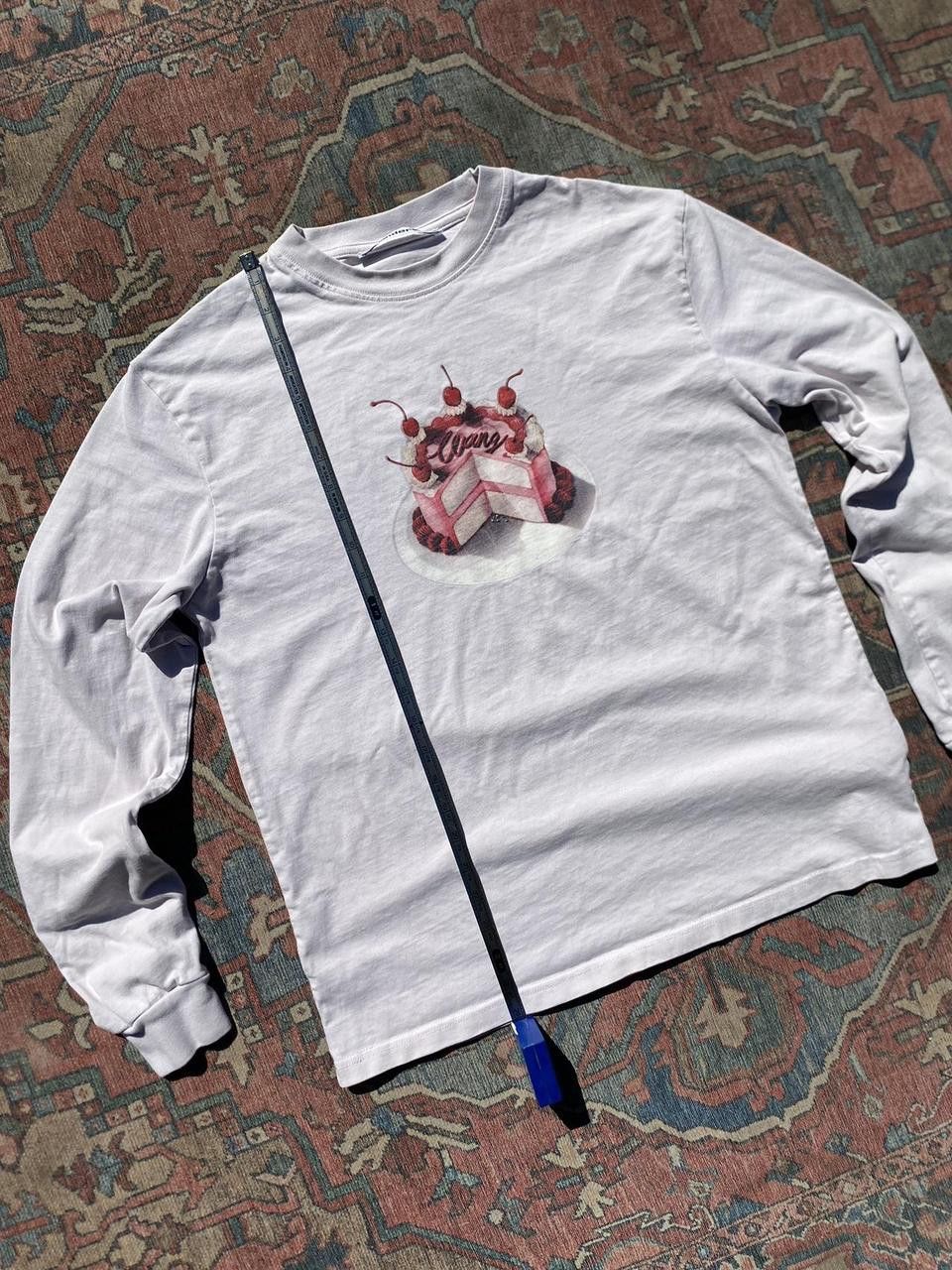 Alexander Wang Pink Alexander Wang Cake Graphic Print Long Sleeve Small Size US S / EU 44-46 / 1 - 6 Thumbnail