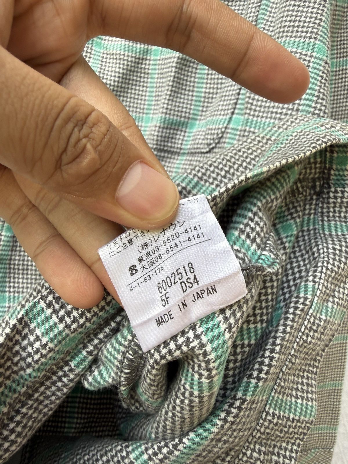 Celine Celine plaid button shirt Size US L / EU 52-54 / 3 - 8 Thumbnail