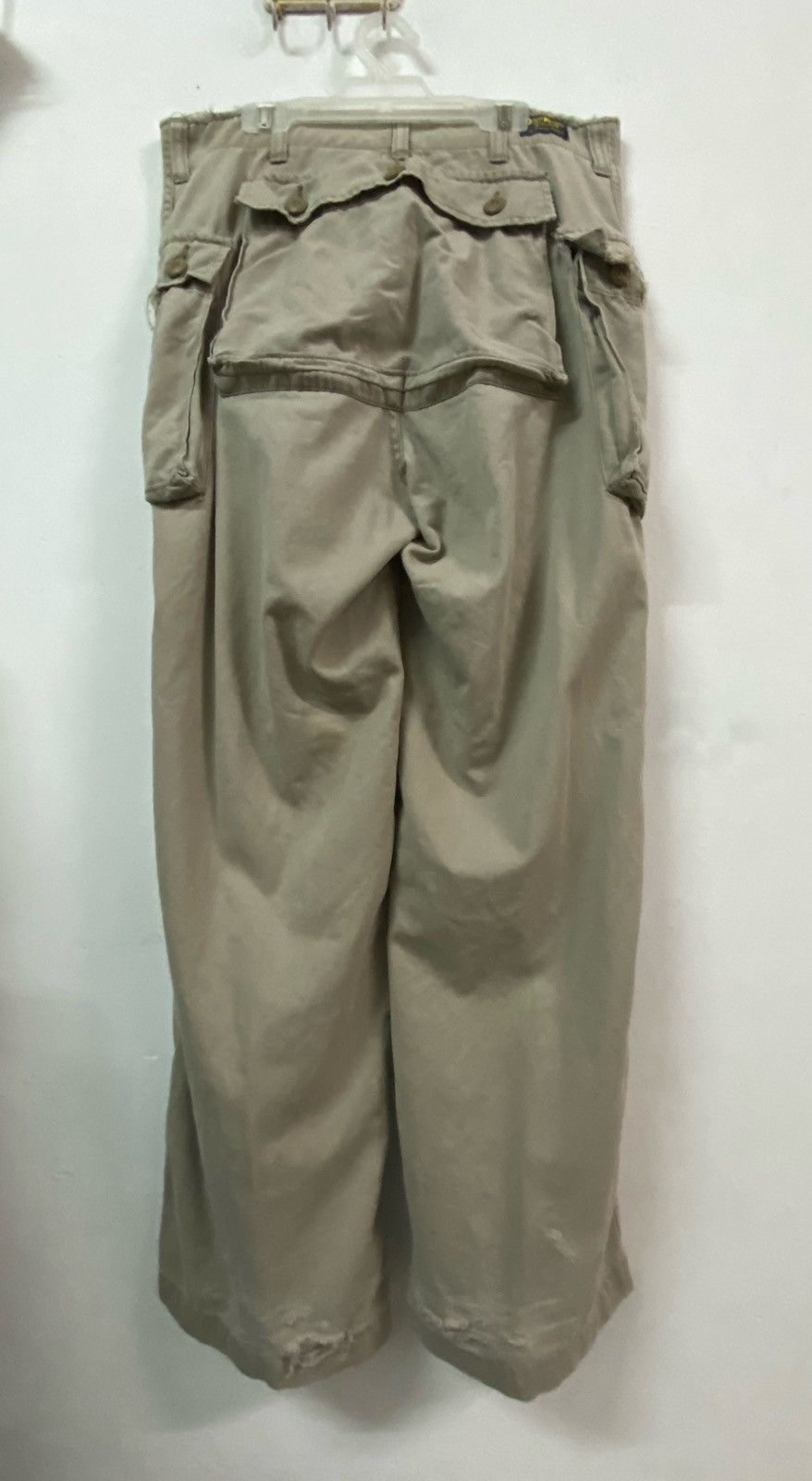 Japanese Brand Oshkosh Cargo Monkeypants Distressed Size US 31 - 1 Thumbnail