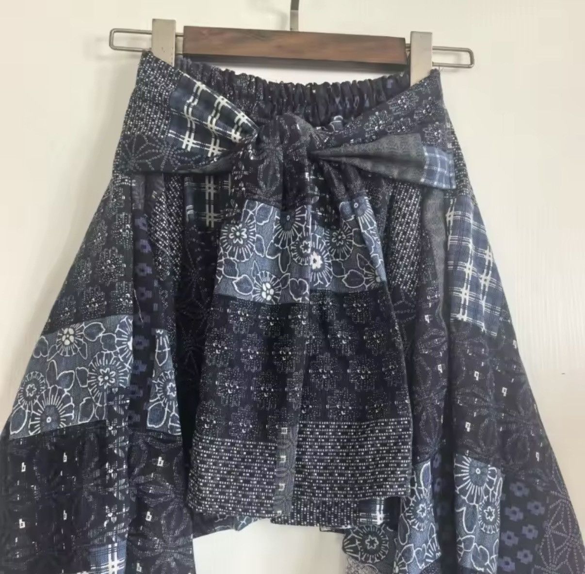 Vintage Y2K Retro Style Irregular Punk Mini Line Skirt Size 26" / US 2 / IT 38 - 4 Thumbnail