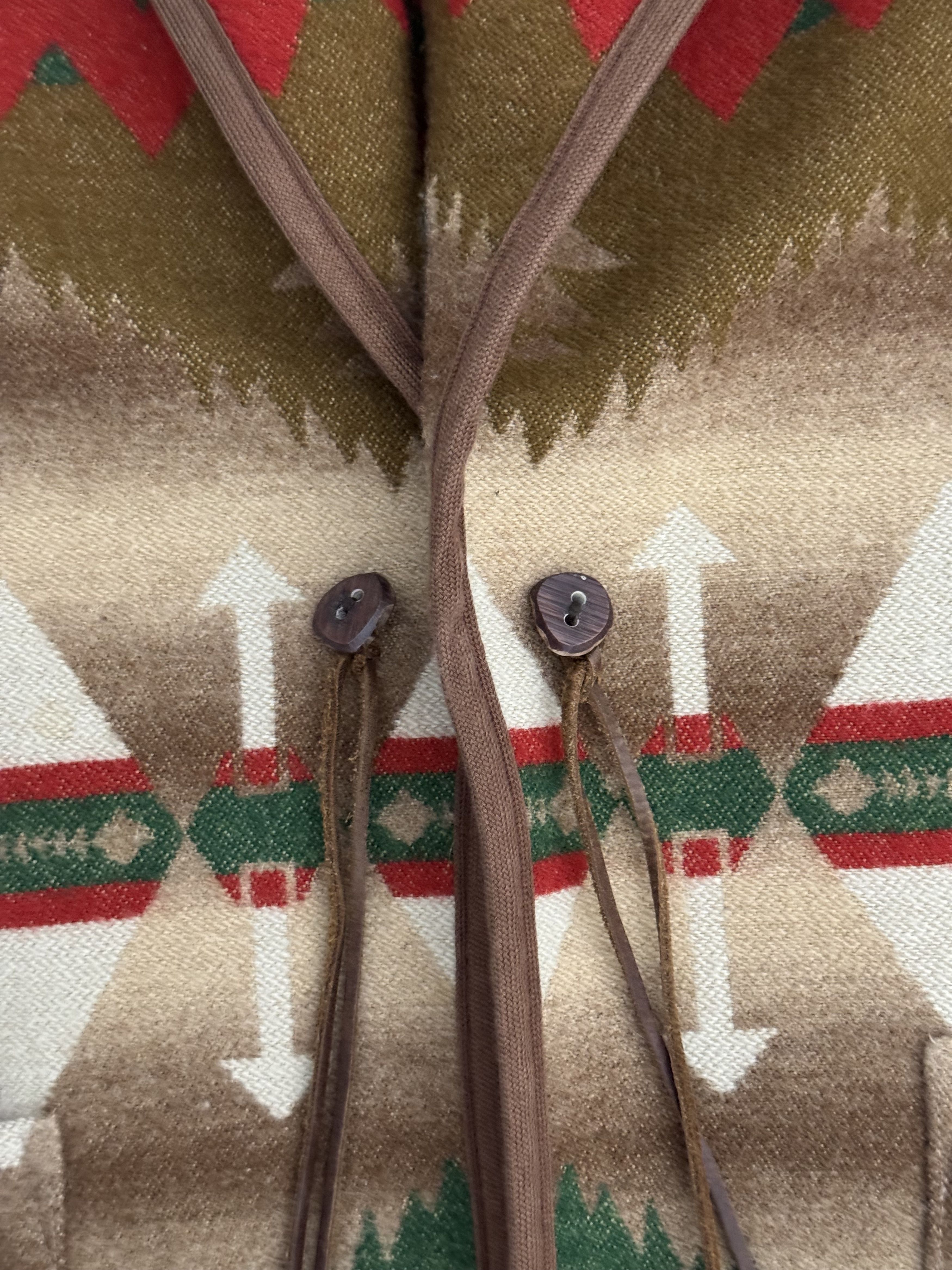 Polo Ralph Lauren Polo Country Aztec Robe Wool Blanket Coat Vintage Western Size US M / EU 48-50 / 2 - 7 Thumbnail