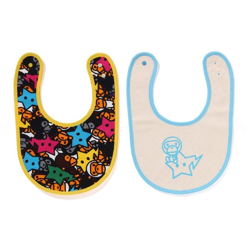 Bape Bape Kids Baby Milo STA Bib Size ONE SIZE - 2 Thumbnail