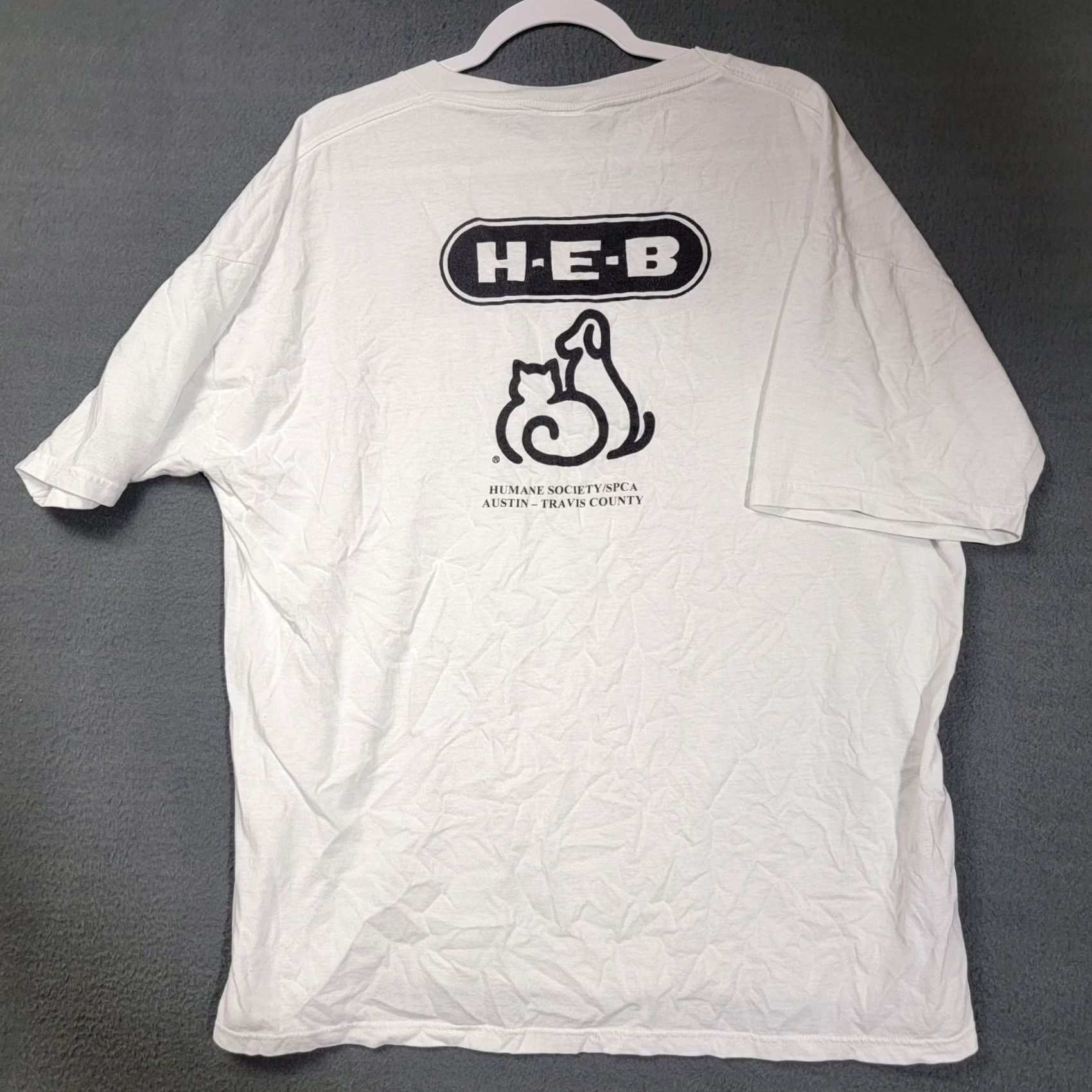 Jerzees VINTAGE Jerzees Golf Shirt Unisex Adult 2XL White Short Sleeve Graphic Tee 100% Cotton Mens Womens Boys Girls Size US XXL / EU 58 / 5 - 4 Thumbnail