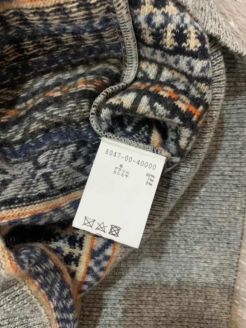 Nigel Cabourn Nigel Cabourn Fair Isle sweaters Size L / US 10 / IT 46 - 5 Thumbnail