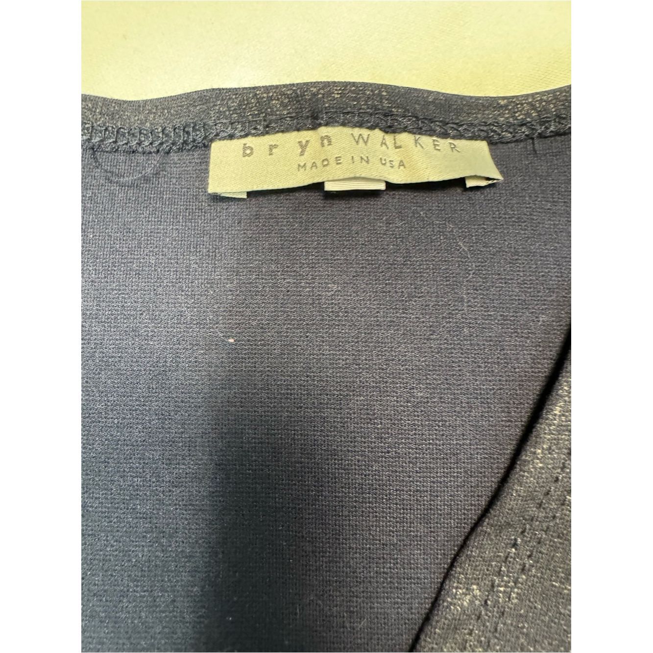 Bryn Walker bryn Walker Navy With Gold Coating Zip-Front Italian Fabric Size L / US 10 / IT 46 - 5 Thumbnail