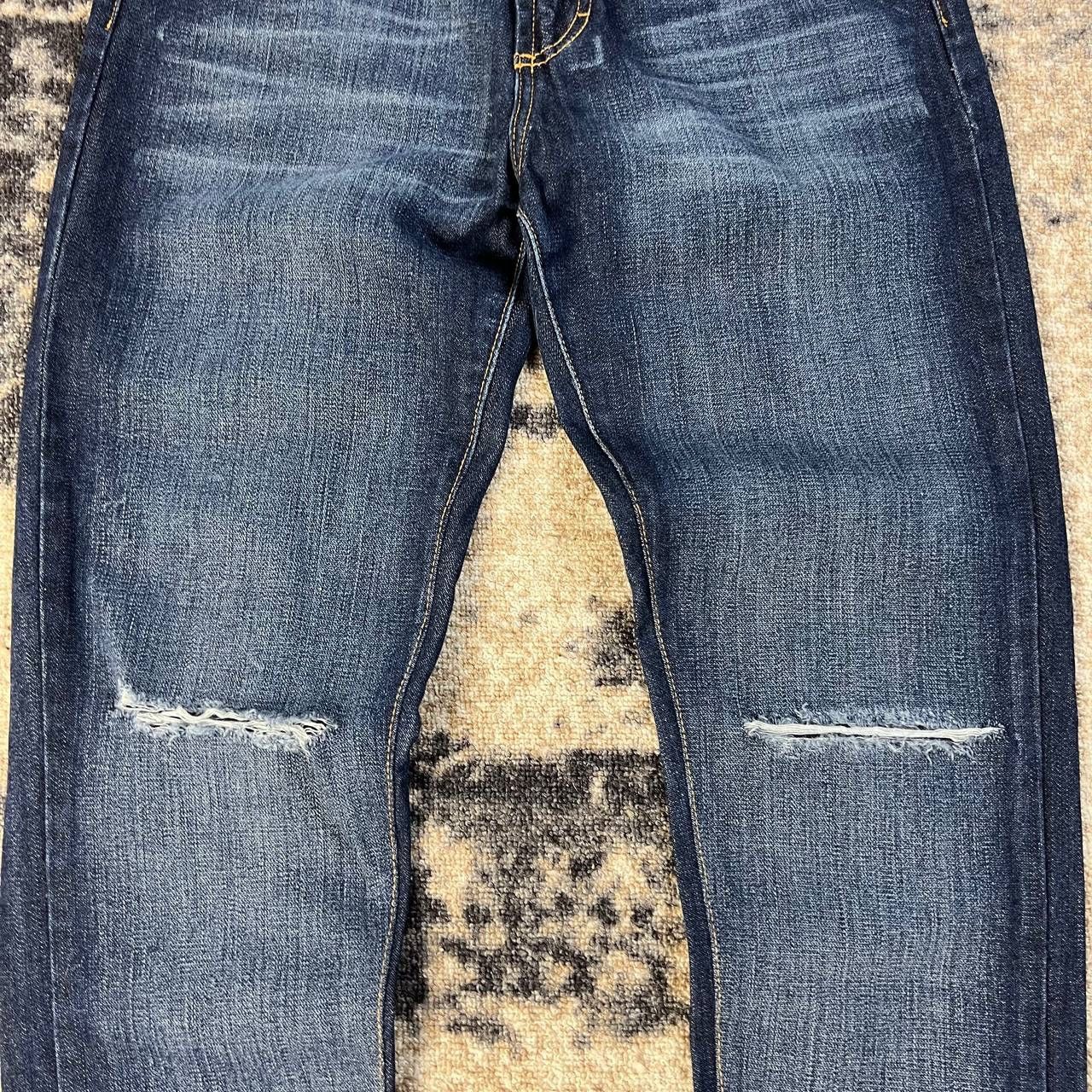 Dolce & Gabbana Dolce & Gabbana Luxury Big Logo Denim Jeans Size 28" / US 6 / IT 42 - 6 Thumbnail