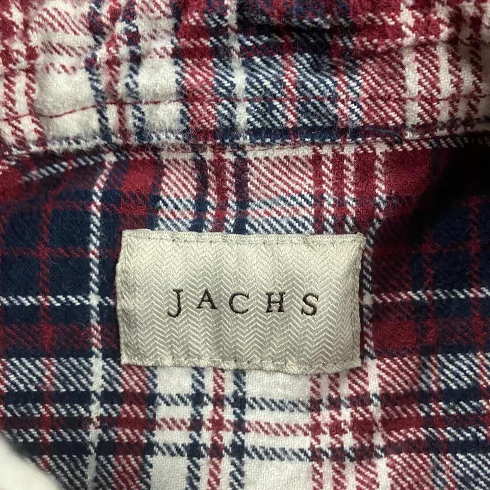 Other Jachs Flannel Shirt Men's Large Plaid Heavyweight Pockets Size US L / EU 52-54 / 3 - 3 Thumbnail