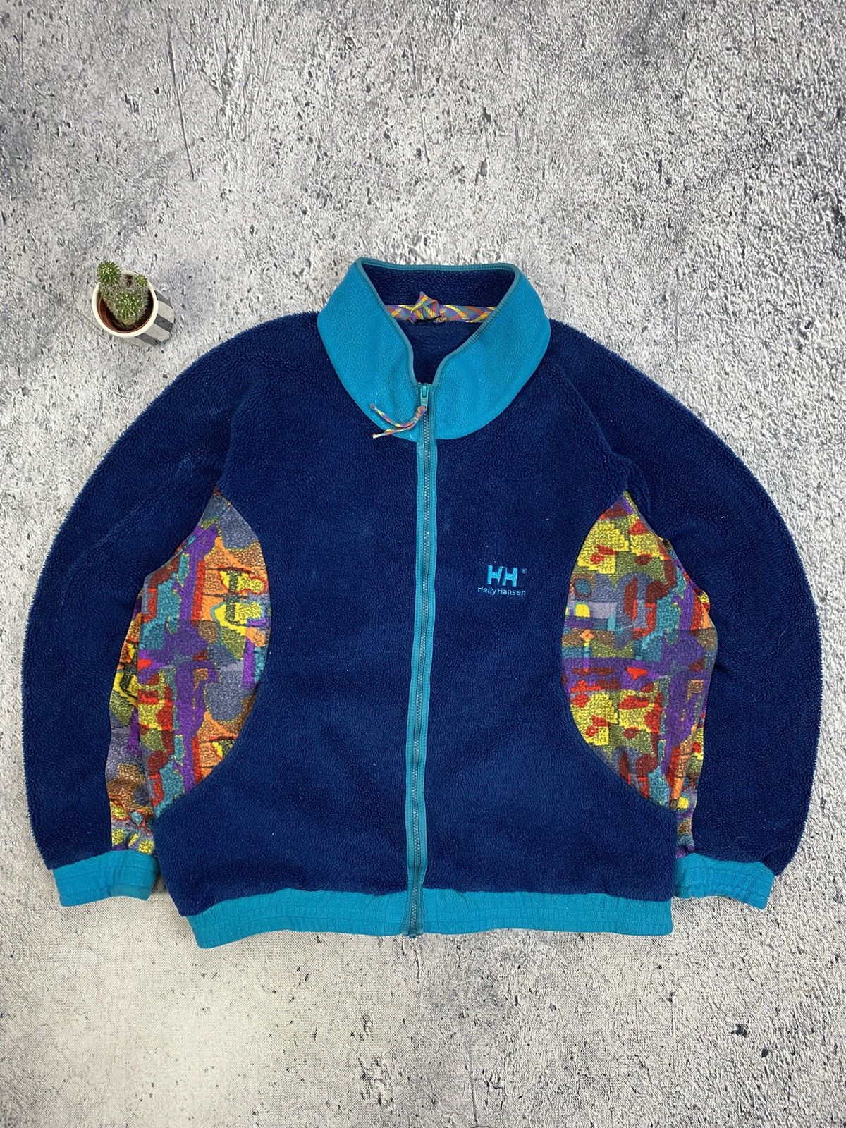 Helly Hansen × Vintage Vintage Half zip Helly Hansen Fleece Size US L / EU 52-54 / 3 - 1 Thumbnail