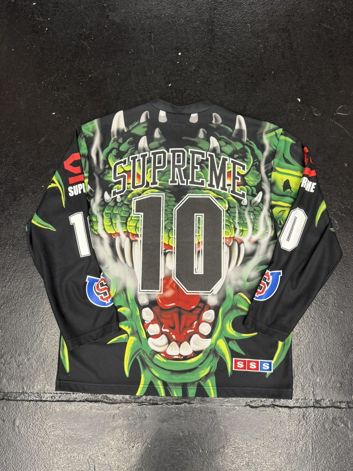 Supreme Supreme Dragon Hockey Jersey Size US L / EU 52-54 / 3 - 2 Thumbnail