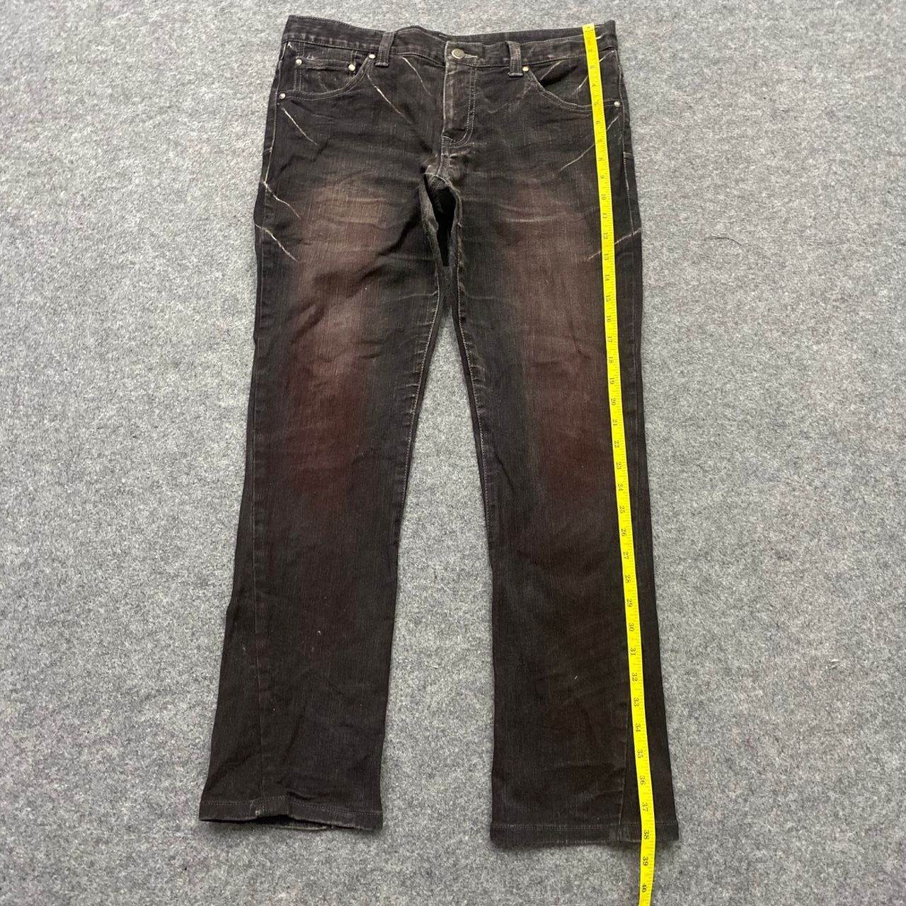 Tornado Mart 💥Best Offer💥Vintage Tornado Mart Distressed Denim Size US 34 / EU 50 - 2 Thumbnail