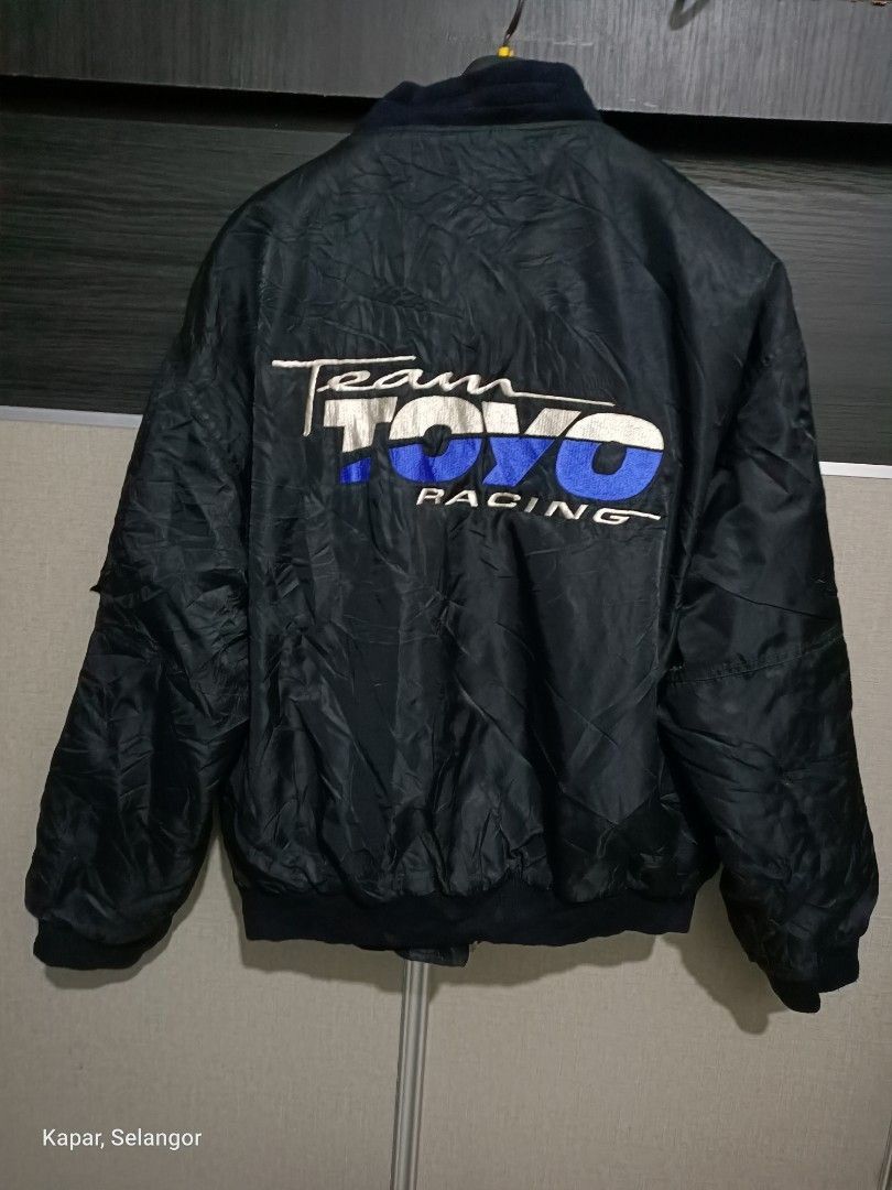 Vintage Vintage toyo tires racing team bomber jacket Size US L / EU 52-54 / 3 - 5 Thumbnail