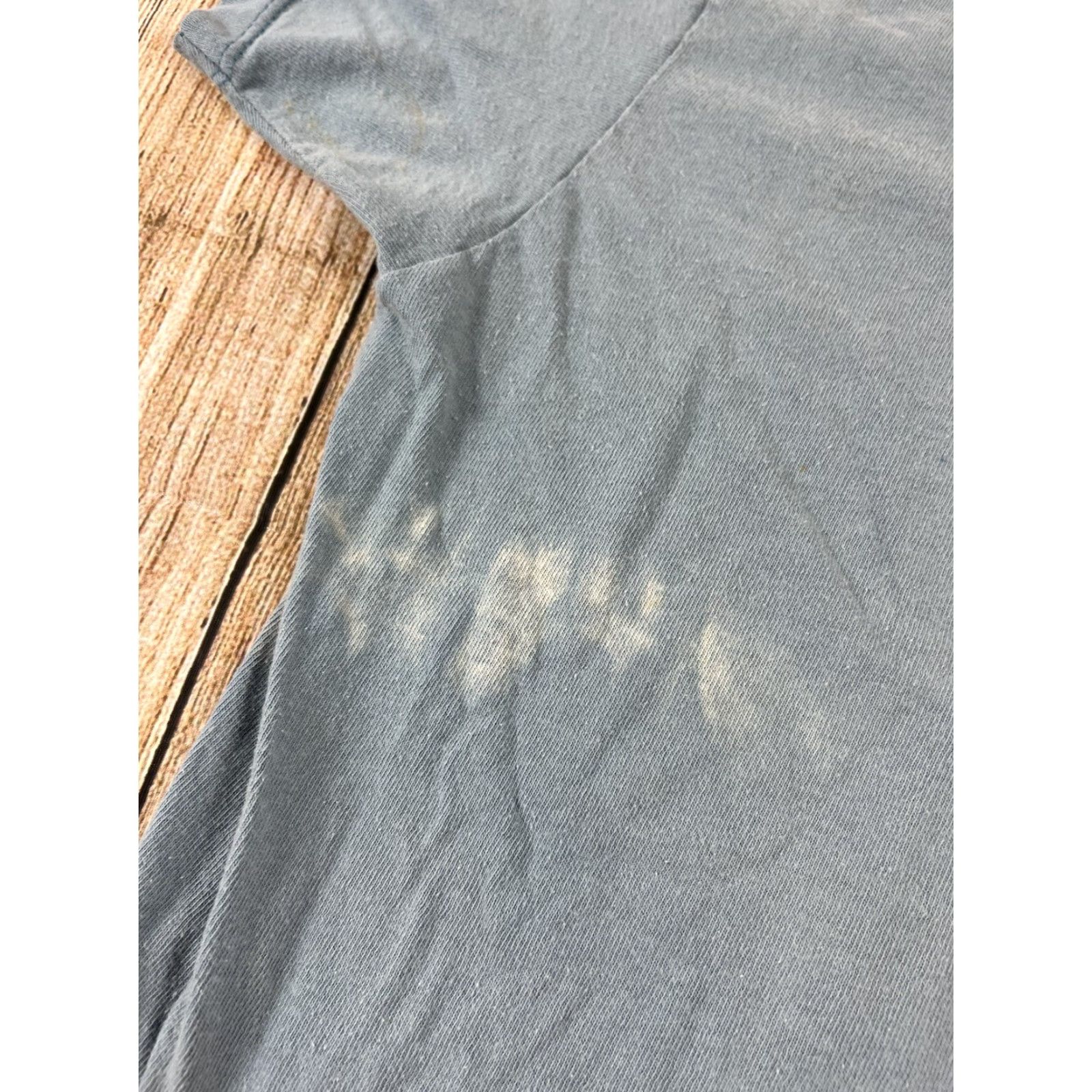 Calvin Klein VINTAGE Calvin Klein Jeans CK Vintage Blue T Shirt M Distressed Men Blue Shirt CK Vintage Distressed Mens Size US M / EU 48-50 / 2 - 7 Thumbnail