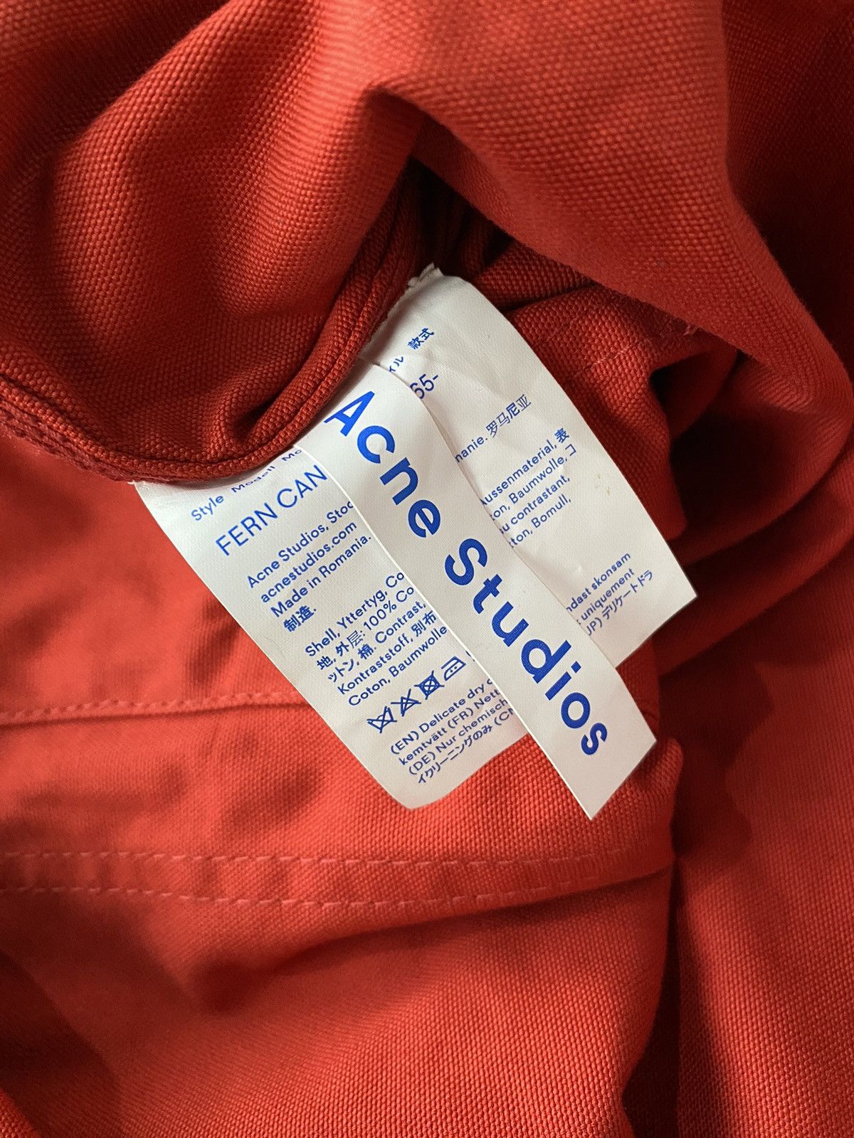 Acne Studios Acne Studios Fern Letterbox Waterproof Parka Jacket Size US M / EU 48-50 / 2 - 9 Thumbnail