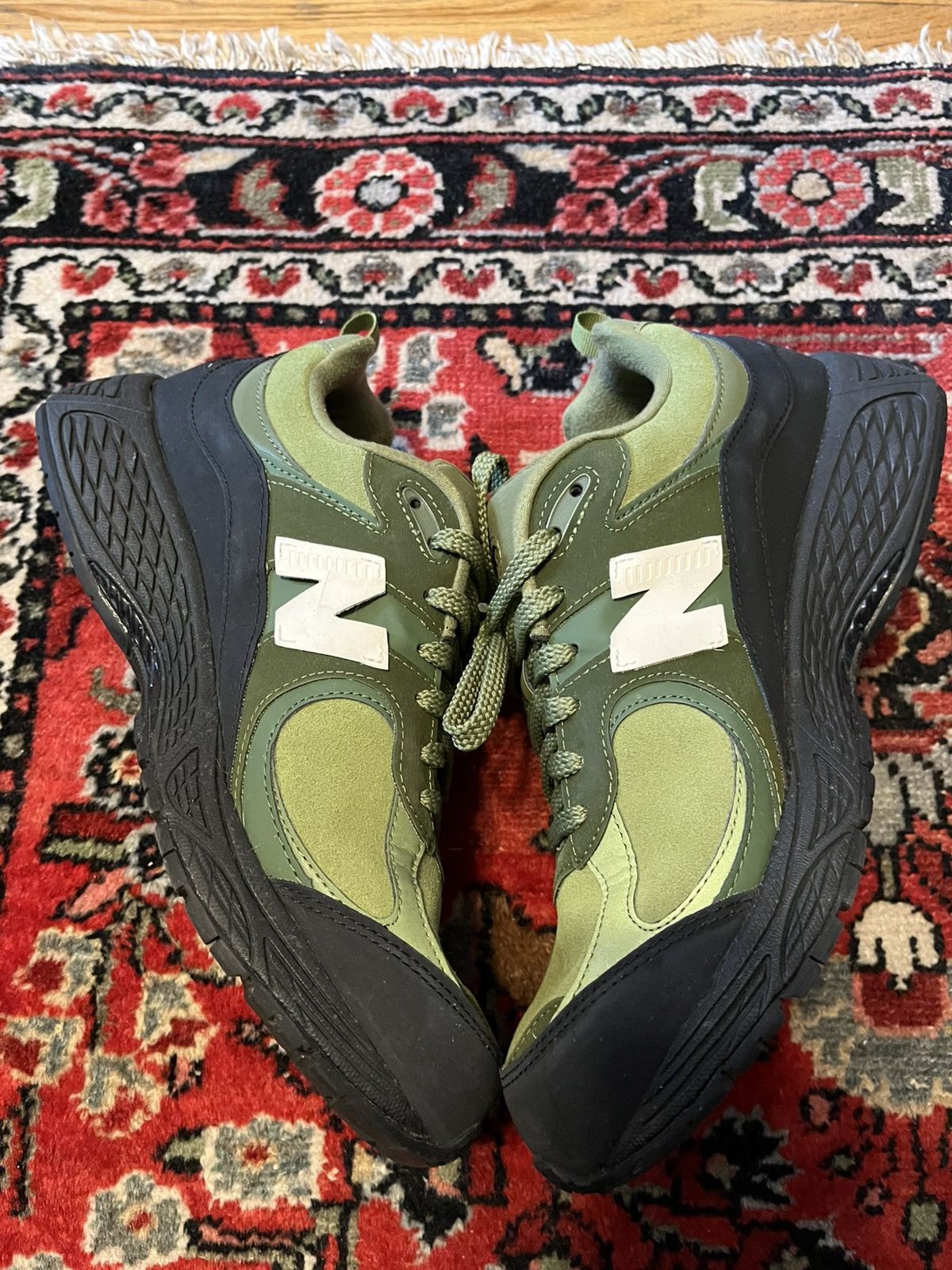 New Balance × The Basement New Balance x The Basement 2002R “Moss Green” - US 10.5 Size US 10.5 / EU 43-44 - 2 Thumbnail