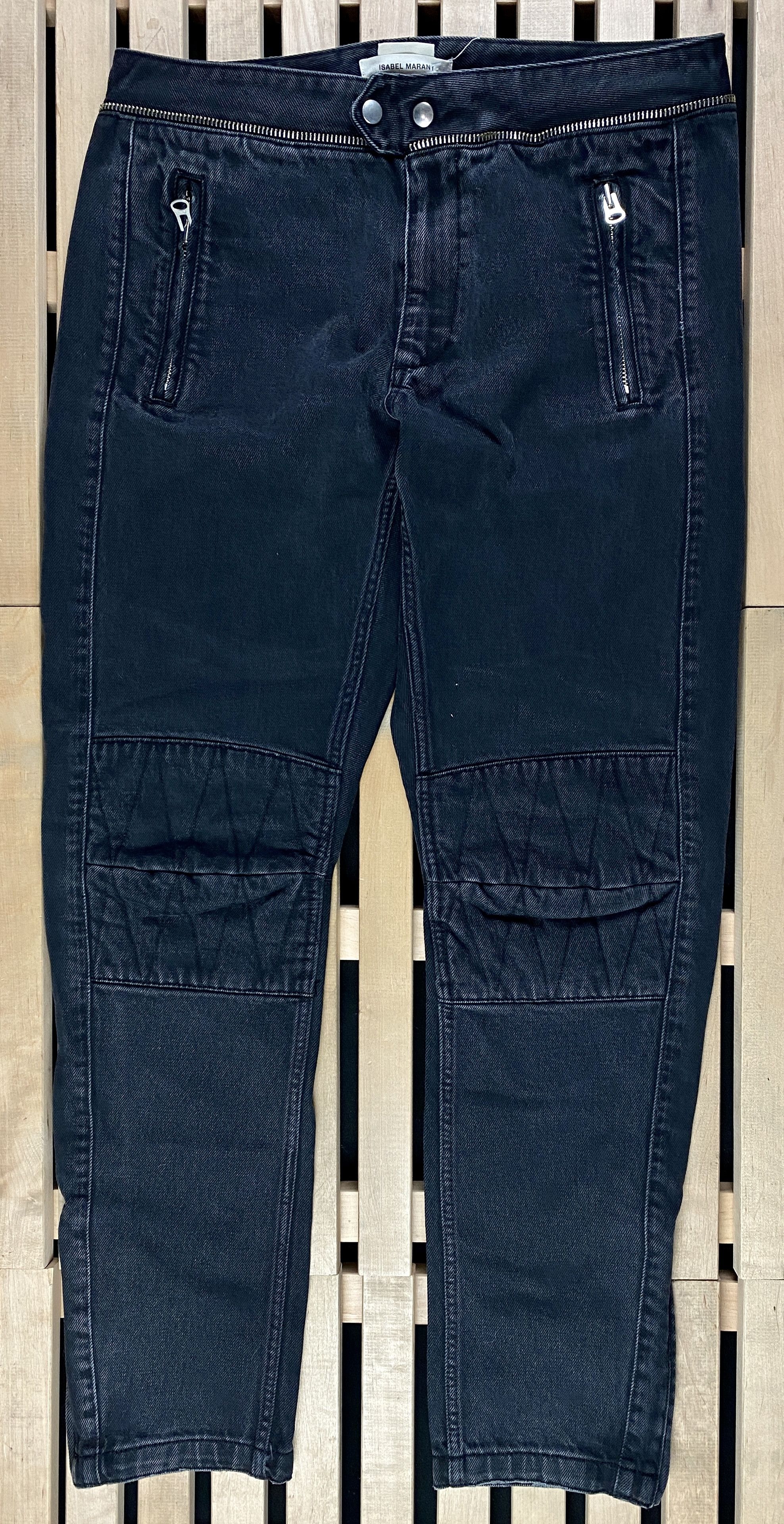 H&M × Isabel Marant Womens Skinny Jeans Pants Isabel Marant x H&M Size 52 Cotton Size 38" / US 16 / IT 52 - 1 Thumbnail