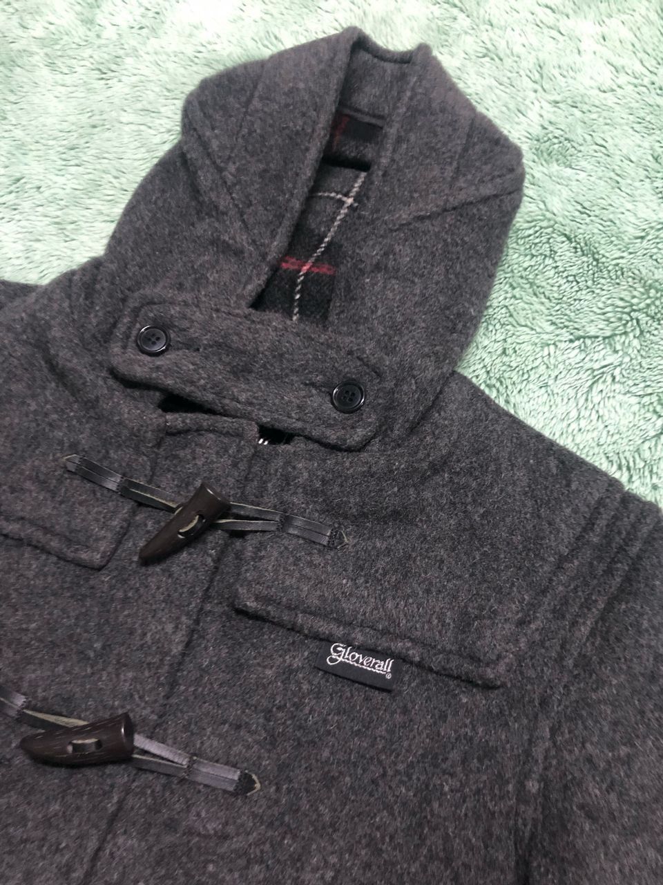 Gloverall VINTAGE GLOVERALL WOOL DUFFLE COAT HOODED Size US S / EU 44-46 / 1 - 9 Thumbnail