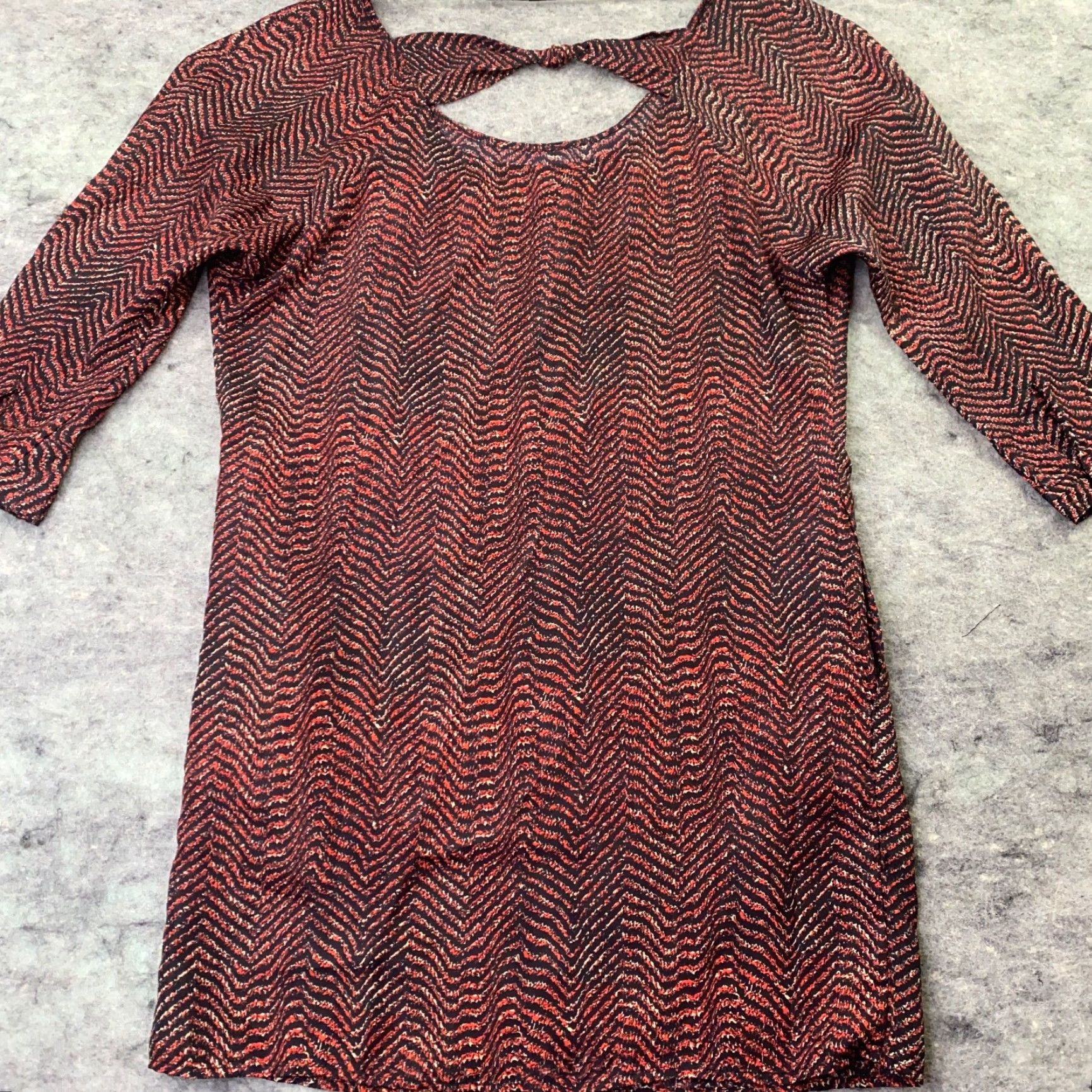 Volcom Volcom Womens Dress Small Red Striped Pockets Mini Flowy Casual Party/Cocktail Size S / US 4 / IT 40 - 7 Thumbnail