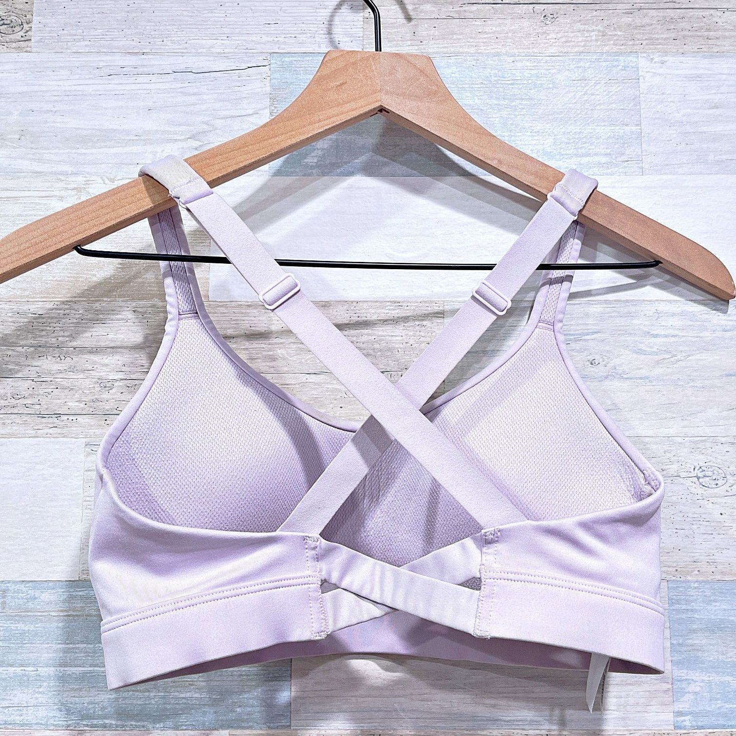 Victoria's Secret VSX Victorias Secret X Back Sports Bra Purple Mesh Soft S Size ONE SIZE - 3 Thumbnail