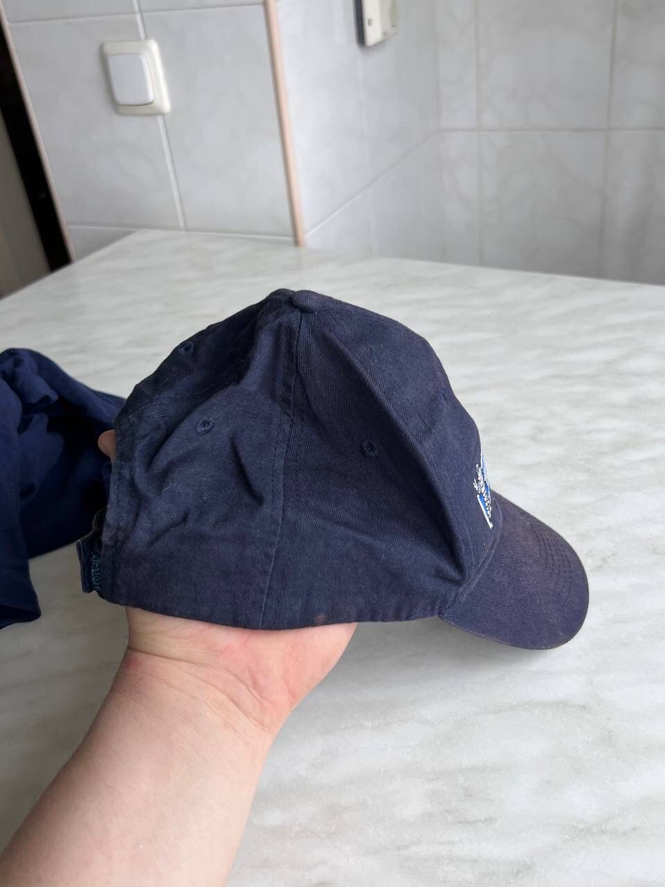 Vintage Vintage Michelin Racing Cap 00s Navy Blue Fade Y2K Cars Auto Size ONE SIZE - 5 Thumbnail