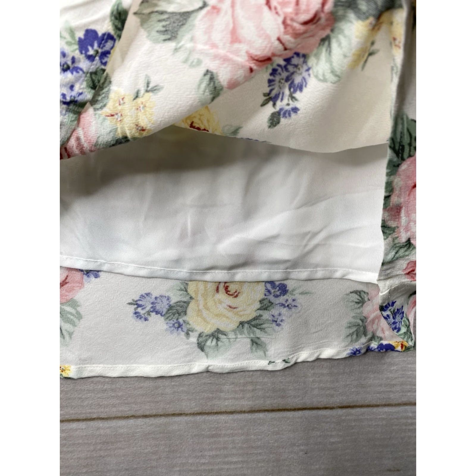Forever 21 FOREVER 21 Dress M White Mini Floral Boho Sleeveless NWT Strappy Lined Sneak Peek: 90s Style Size M / US 6-8 / IT 42-44 - 7 Thumbnail