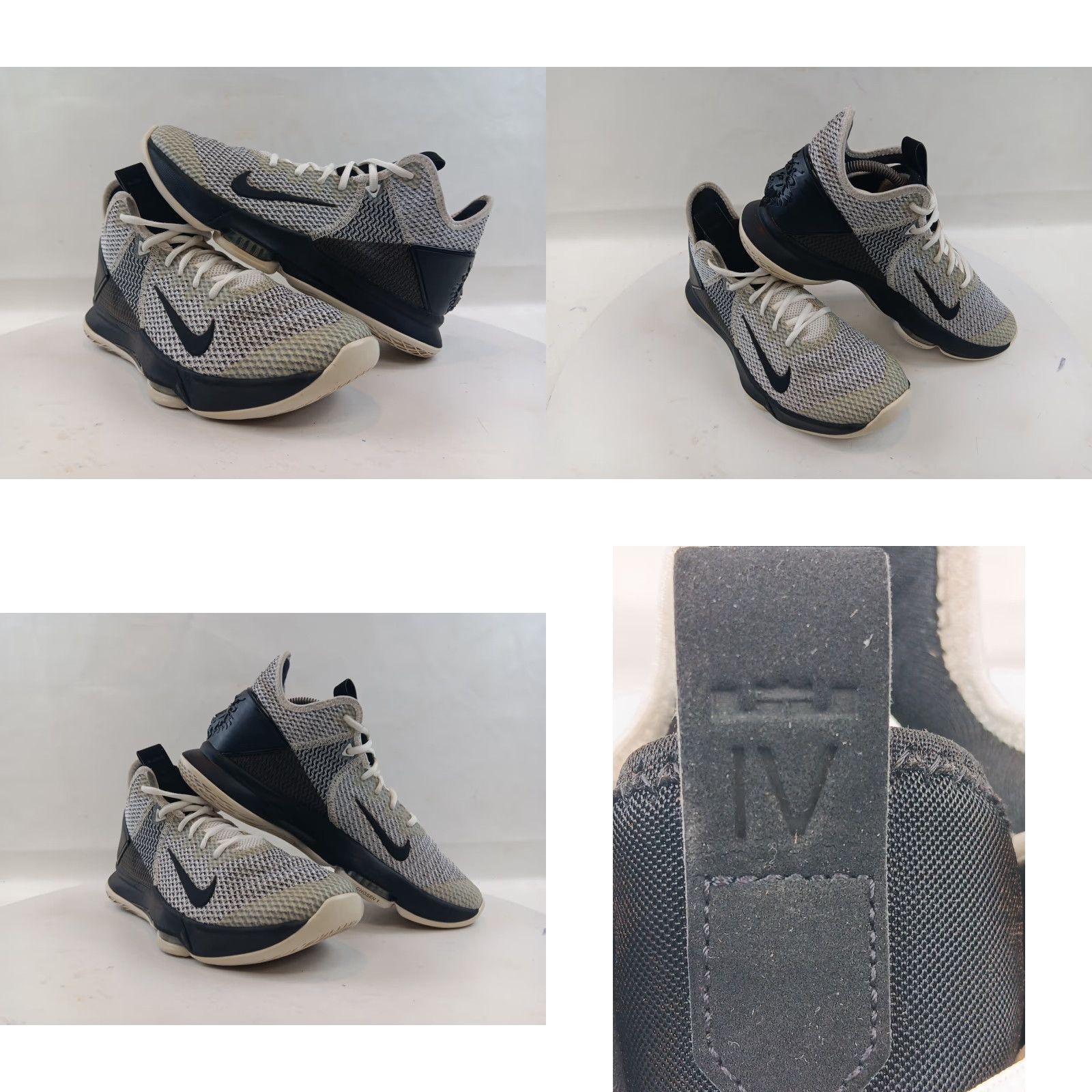 Nike Nike LeBron Witness 4 Sneaker Men’s 9.5 Black White BV7427-101 Mens Shoes Size ONE SIZE - 10 Thumbnail