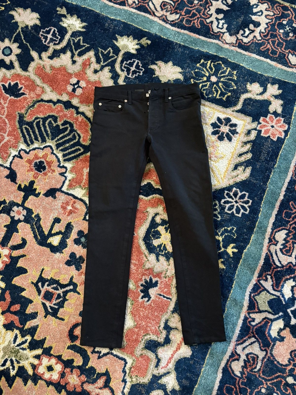 Dior Black Dior Stretch Denim Size US 28 / EU 44 - 1 Thumbnail