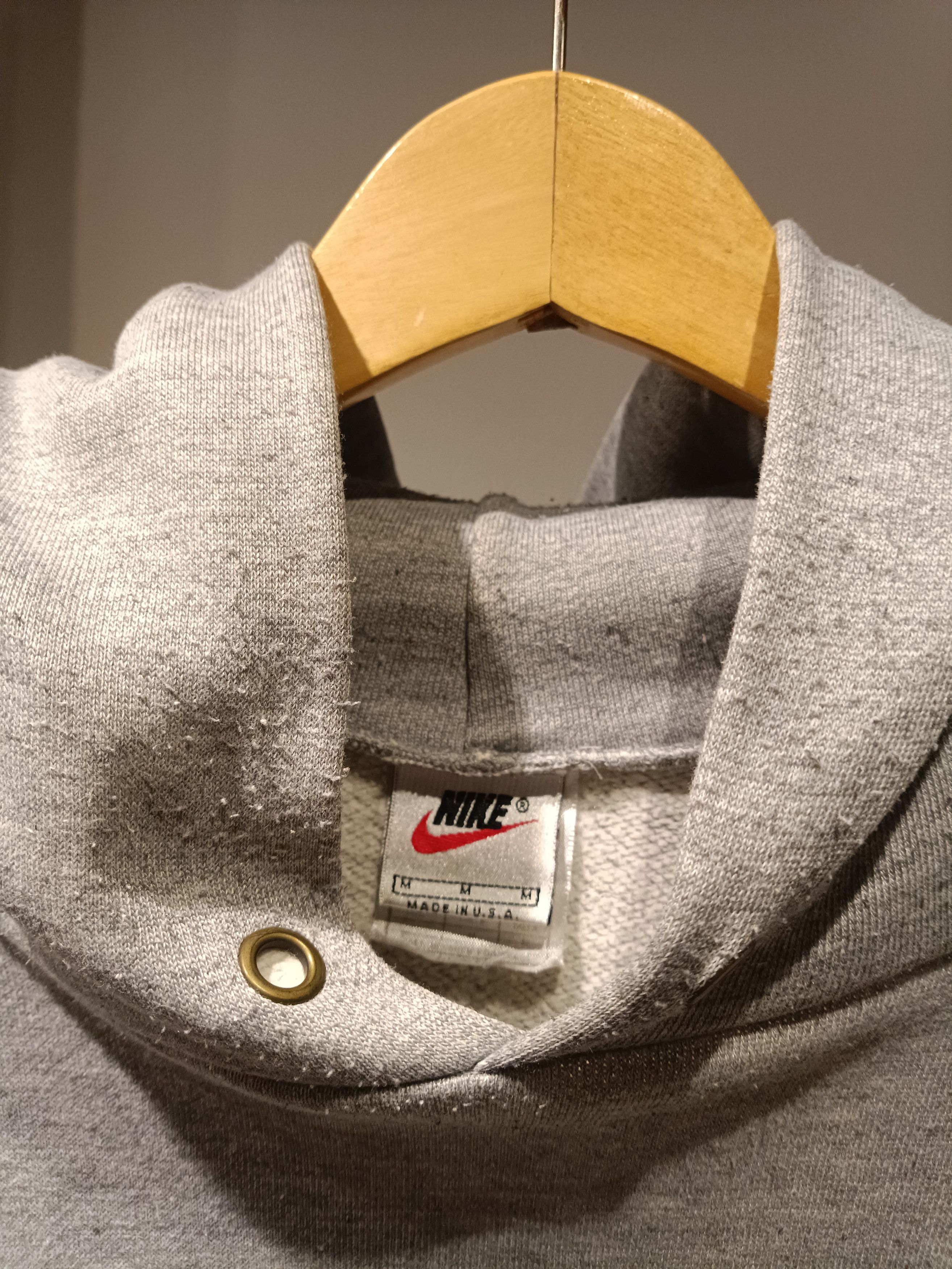 Nike Vintage Nike 90s Mini Swoosh Hoodie Size US XL / EU 56 / 4 - 4 Thumbnail