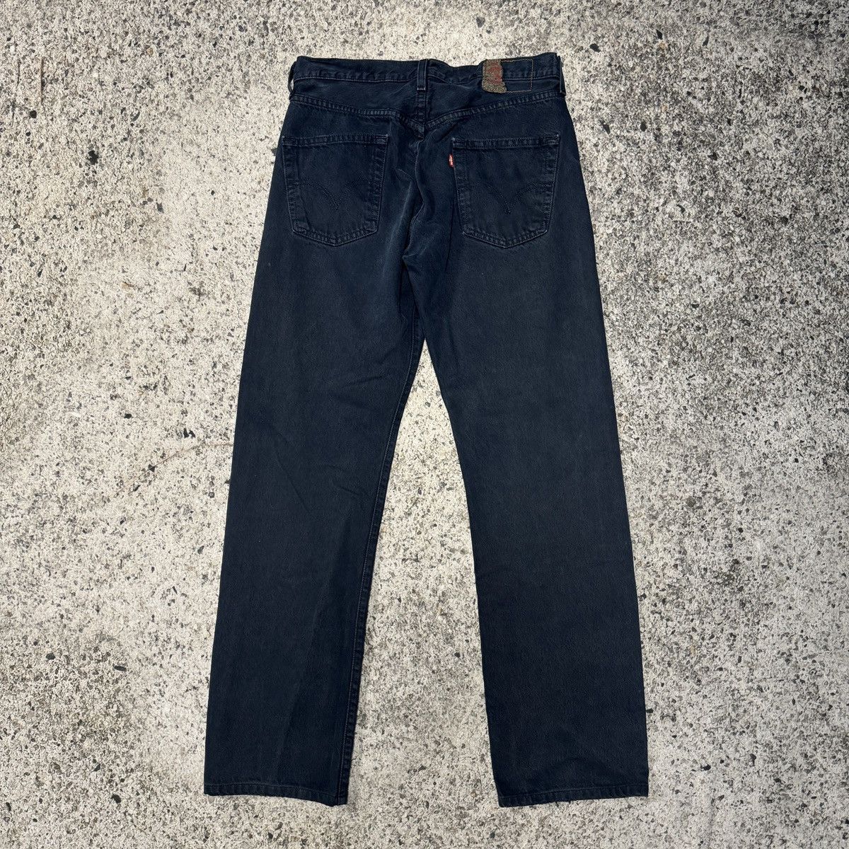 Levi's Vintage Levi’s 501 Dark Blue Denim Jeans ERD Grunge Chrome Size US 34 / EU 50 - 2 Thumbnail