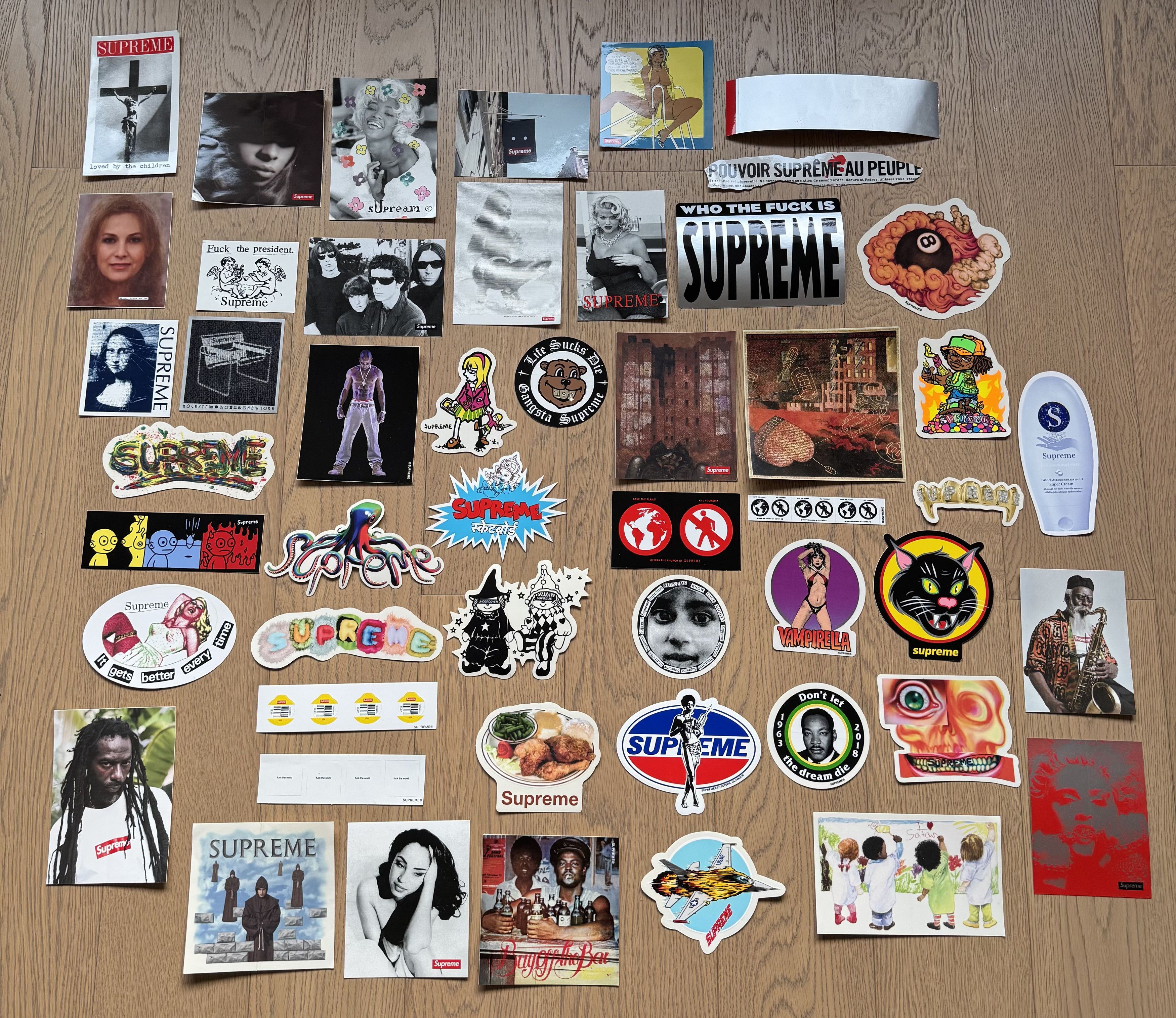 Supreme 50 Supreme Stickers Size ONE SIZE - 1 Preview