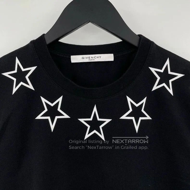 Givenchy Givenchy Star Collar Short Sleeve Tee . Size US M / EU 48-50 / 2 - 5 Thumbnail