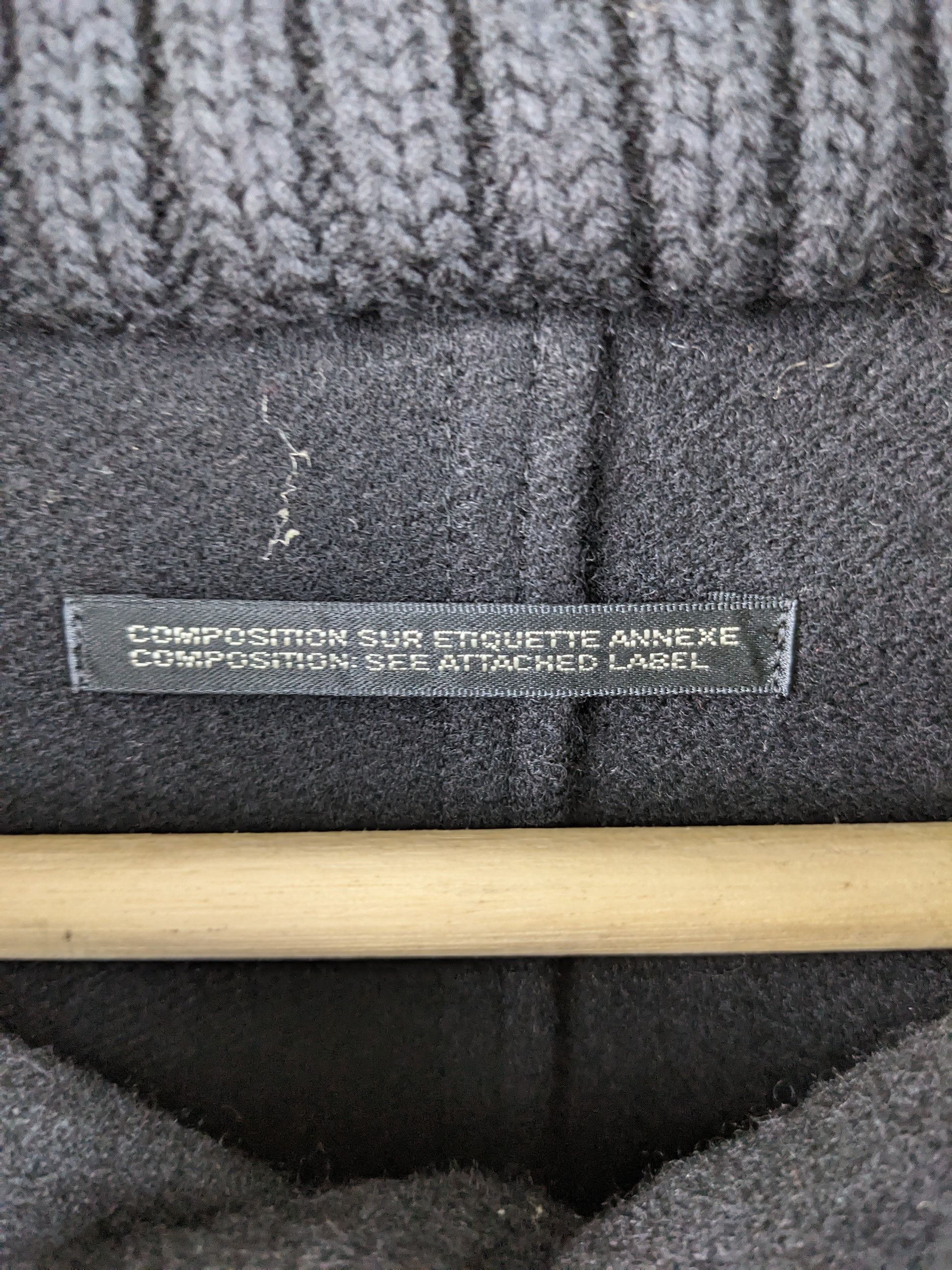 Japanese Brand × Y's × Yohji Yamamoto Vintage Yohji Yamamoto Noir Double Layer Wool Coat Size US M / EU 48-50 / 2 - 4 Thumbnail