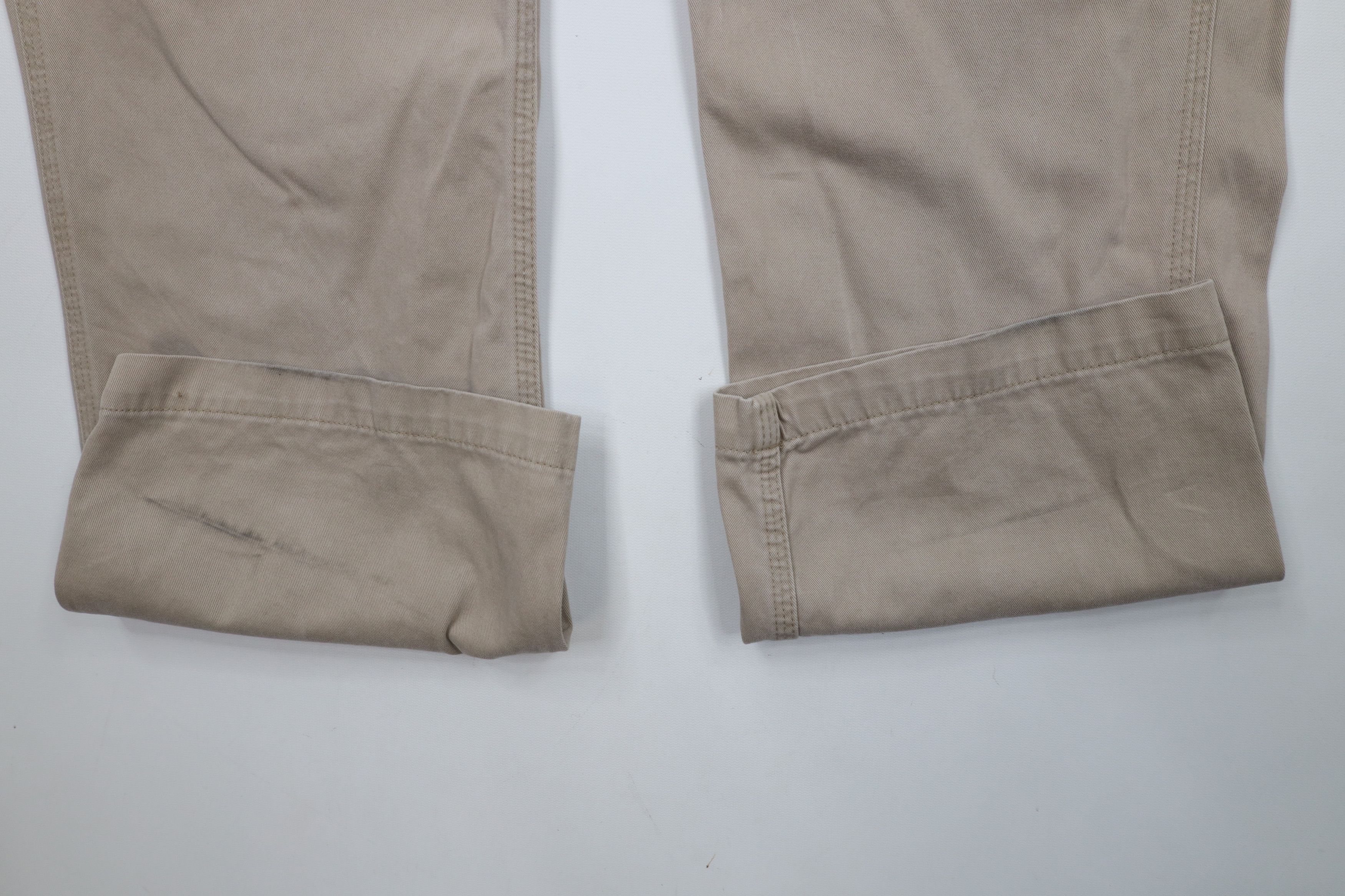 Carhartt × Vintage Vintage Carhartt Wide Leg Dungaree Chino Pants Beige Cotton Size US 38 / EU 54 - 5 Thumbnail