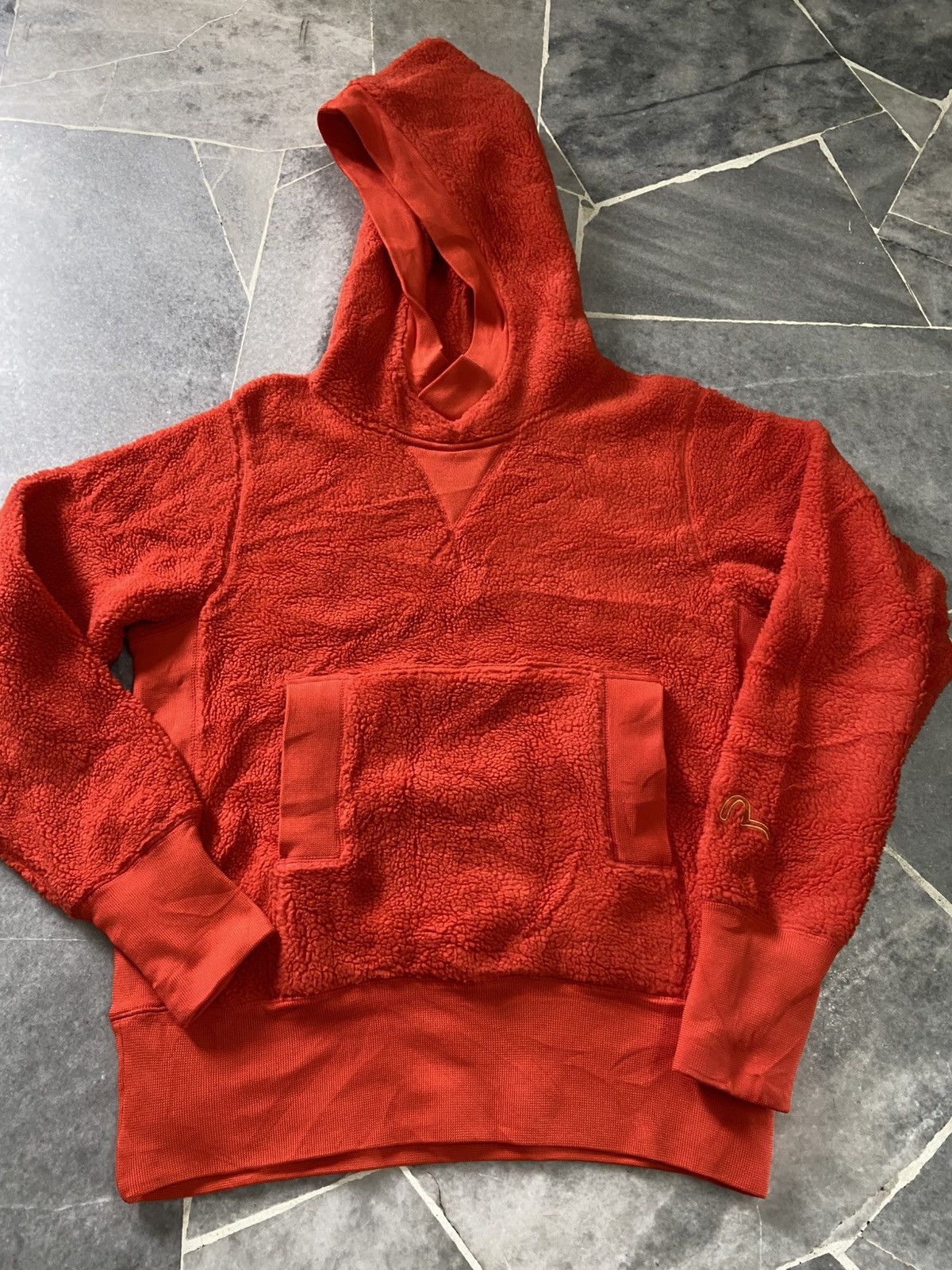 Evisu EVISU Yamane Fleece Strechable Pull Over Hoodie Size US M / EU 48-50 / 2 - 2 Thumbnail