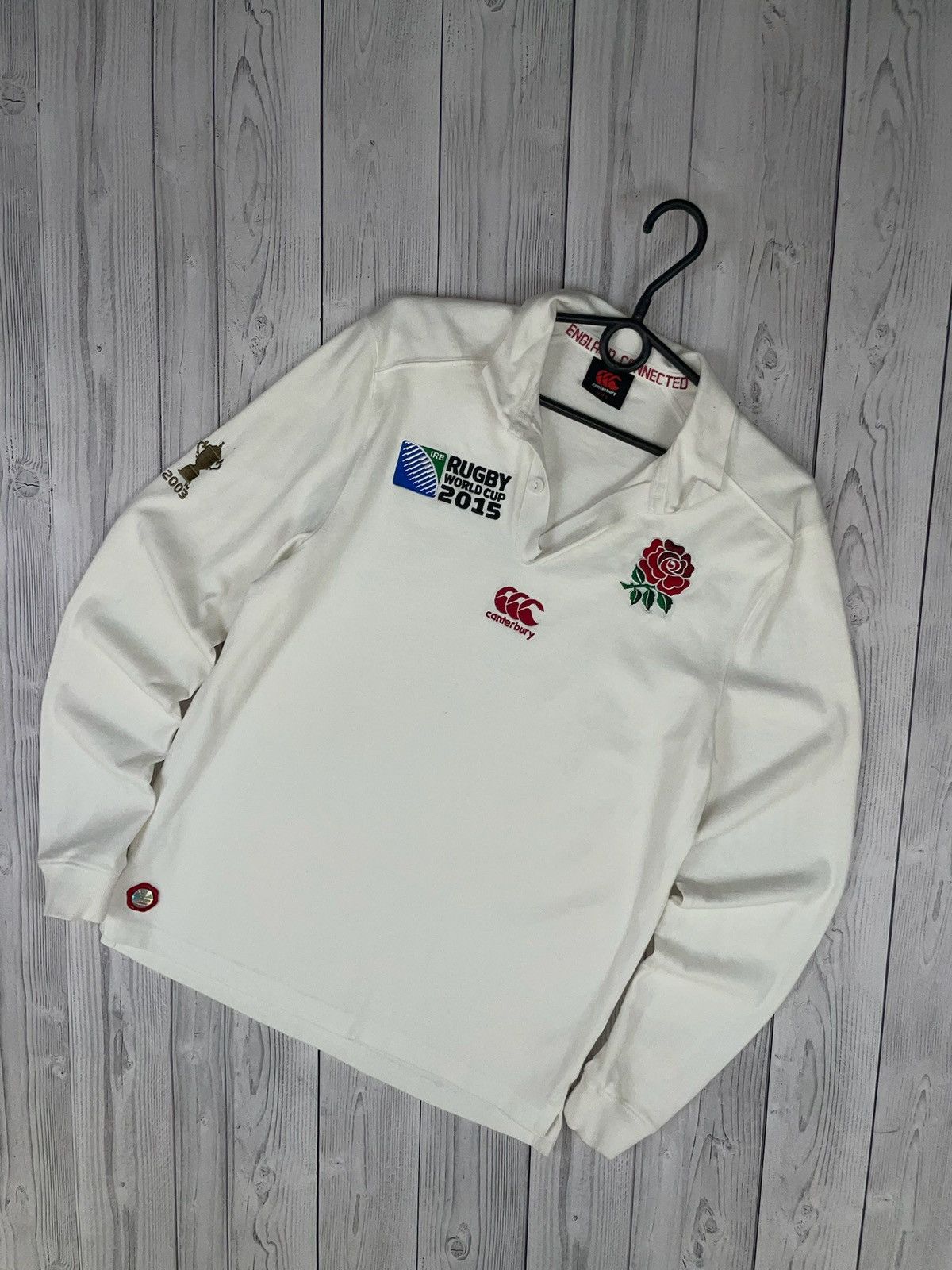 Canterbury of New Zealand Vintage England Canterbury rugby jersey size S 2015 Size US S / EU 44-46 / 1 - 1 Thumbnail