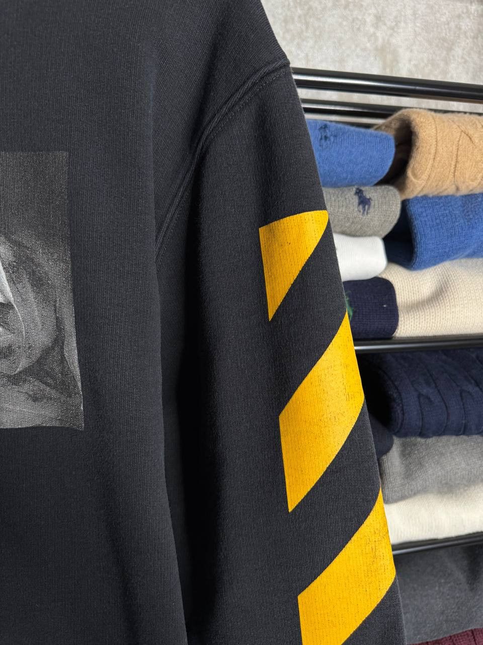 Off-White Rare Off-White Caravaggio Painting Sweatshirt Size US S / EU 44-46 / 1 - 7 Thumbnail
