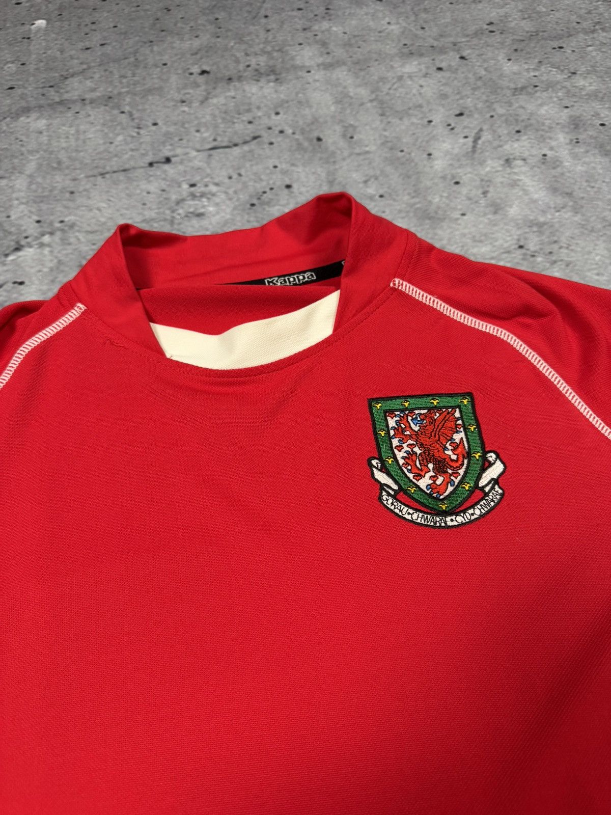 Kappa Wales Kappa 2002-2004 Football Jersey Size US M / EU 48-50 / 2 - 3 Thumbnail