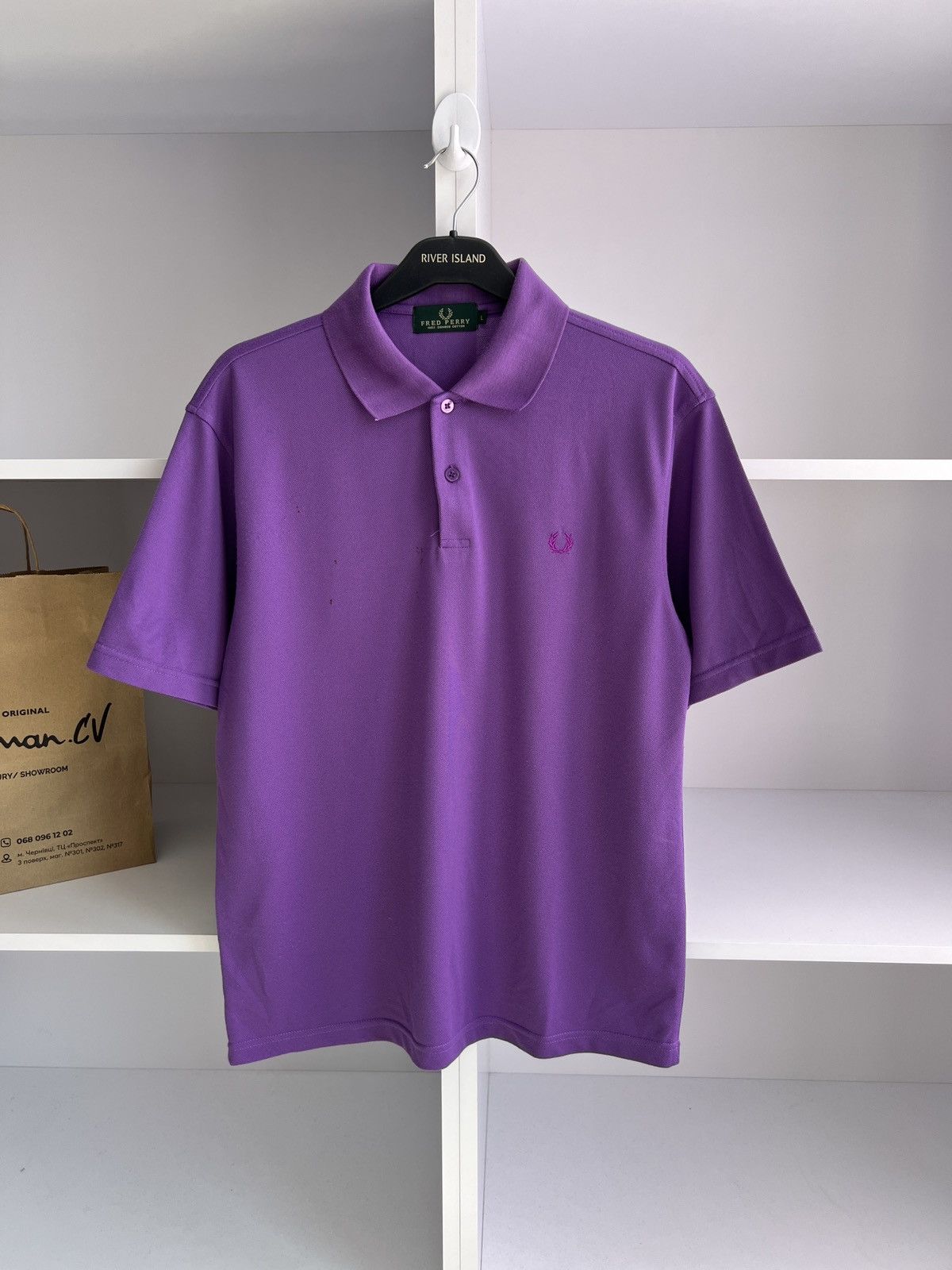 Fred Perry × Vintage Vintage Fred Perry Casual Polo T-shirt Size US L / EU 52-54 / 3 - 4 Thumbnail
