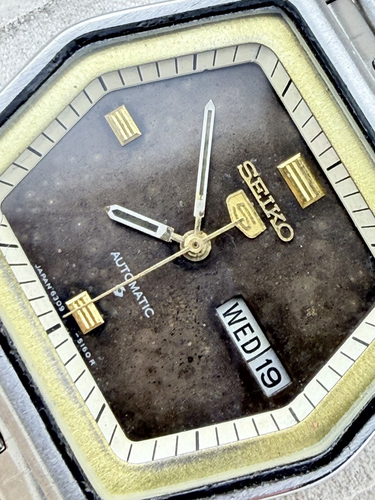 Seiko Seiko 5 Automatic Patina Dial Vintage Watch Size 36 - 6 Thumbnail