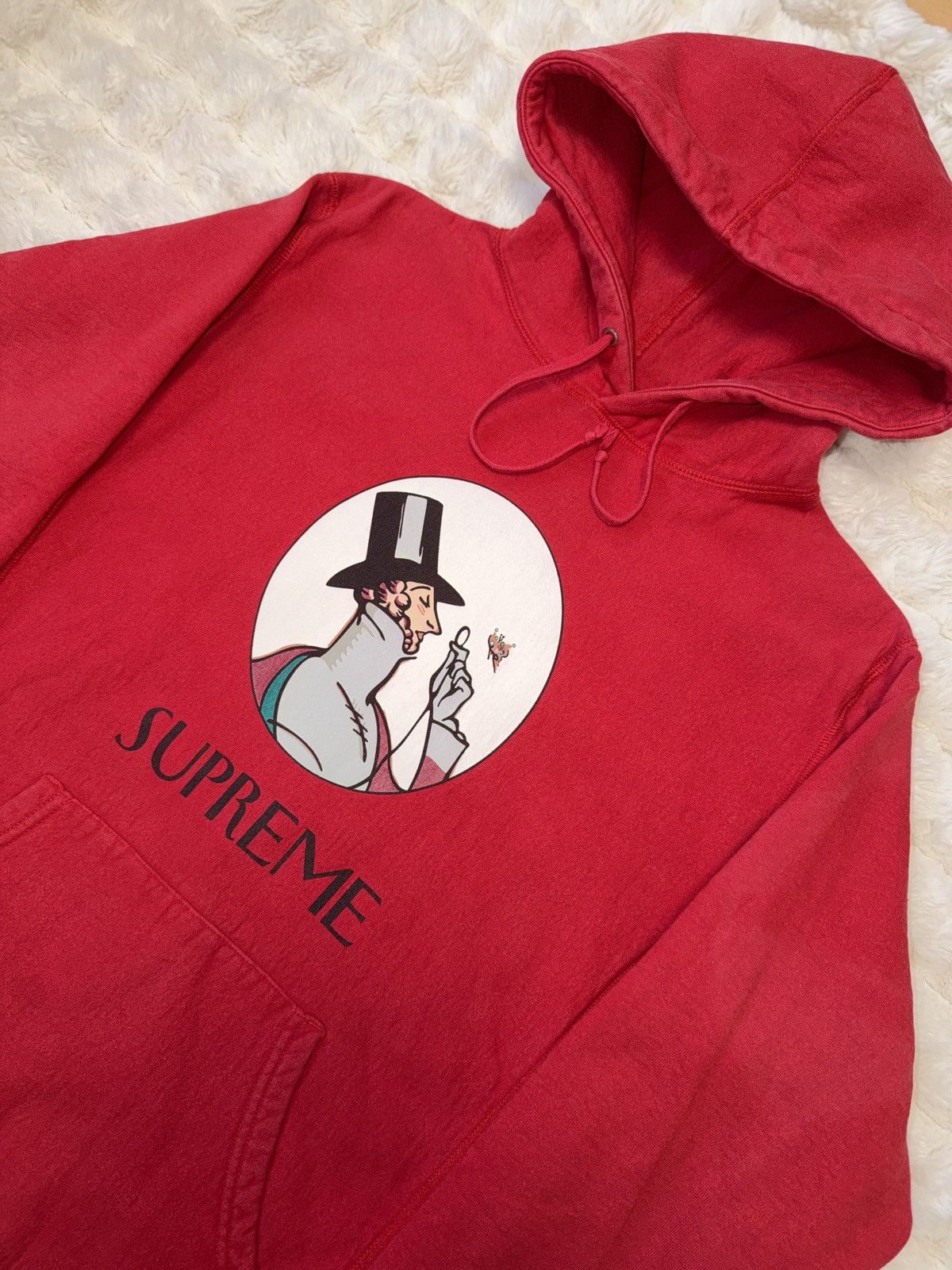 Supreme Supreme Uptown hoodie red F/W2011 Size US L / EU 52-54 / 3 - 2 Thumbnail